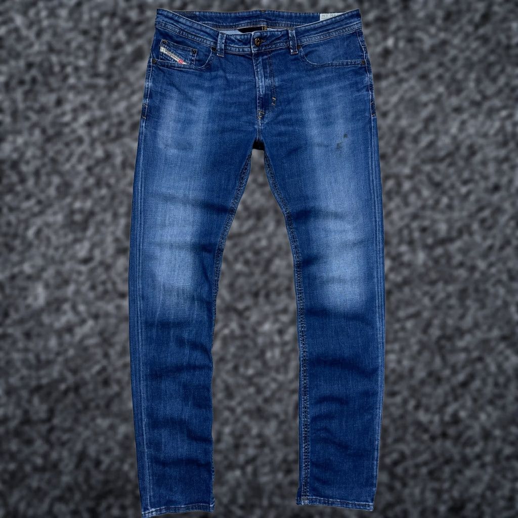 Diesel Diesel Thavar Jeans Pants Denim Slim Regular 36 Mens Blue Cotton 34in Inseam 89cm 116cm 48cm Waist Band Boys? Size US 36 / EU 52 - 1 Thumbnail