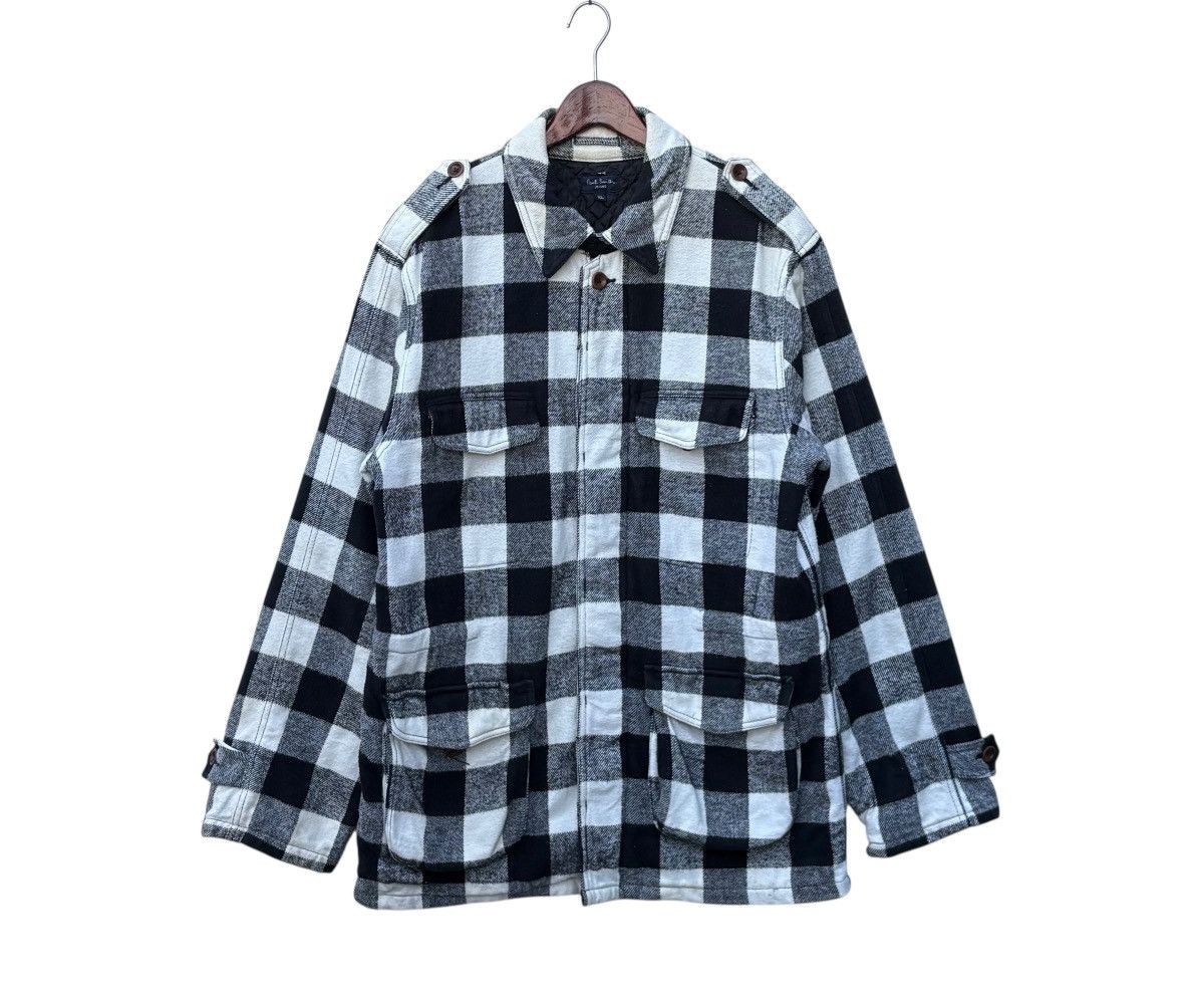 Paul Smith Paul Smith Men Checked Plaid Overcoat Size US M / EU 48-50 / 2 - 1 Thumbnail