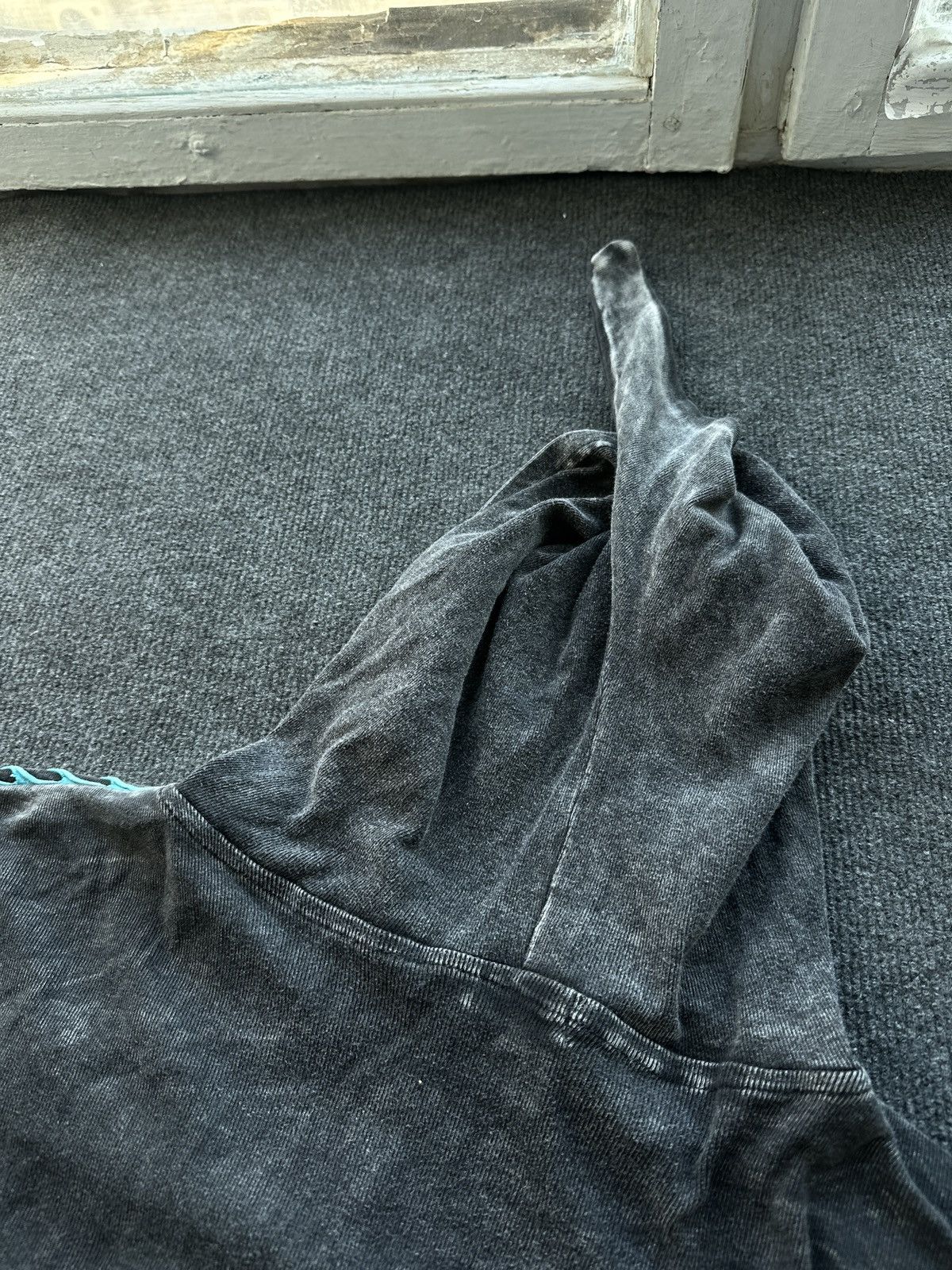 Other 🚨 OPIUM Y2K WOMEN FLARED ZIP HOODIE AVANT GARDE Size L / US 10 / IT 46 - 14 Thumbnail