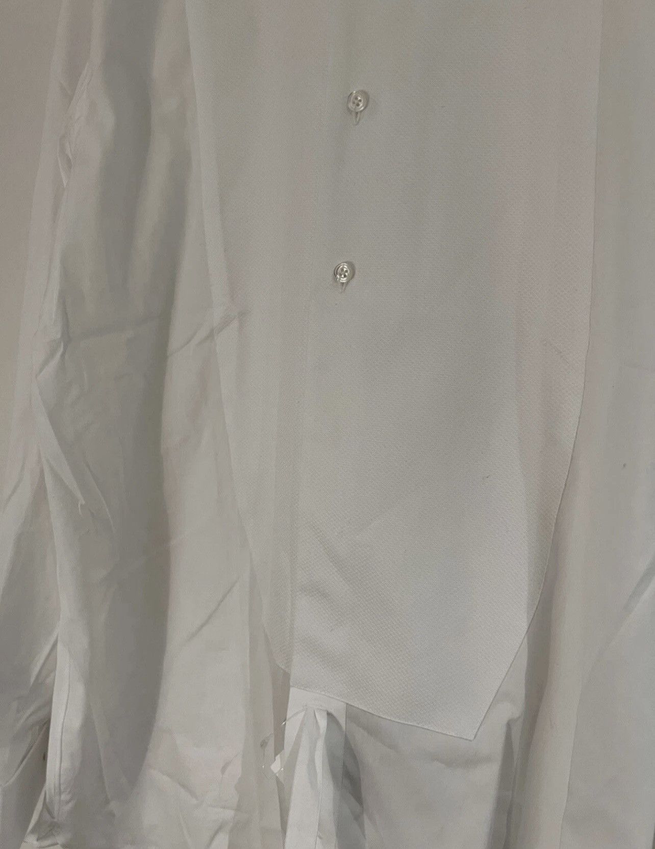 Tom Ford TOM FORD White Dress tuxedo Shirt Size 15 39 Long Sleeves Size US M / EU 48-50 / 2 - 7 Thumbnail
