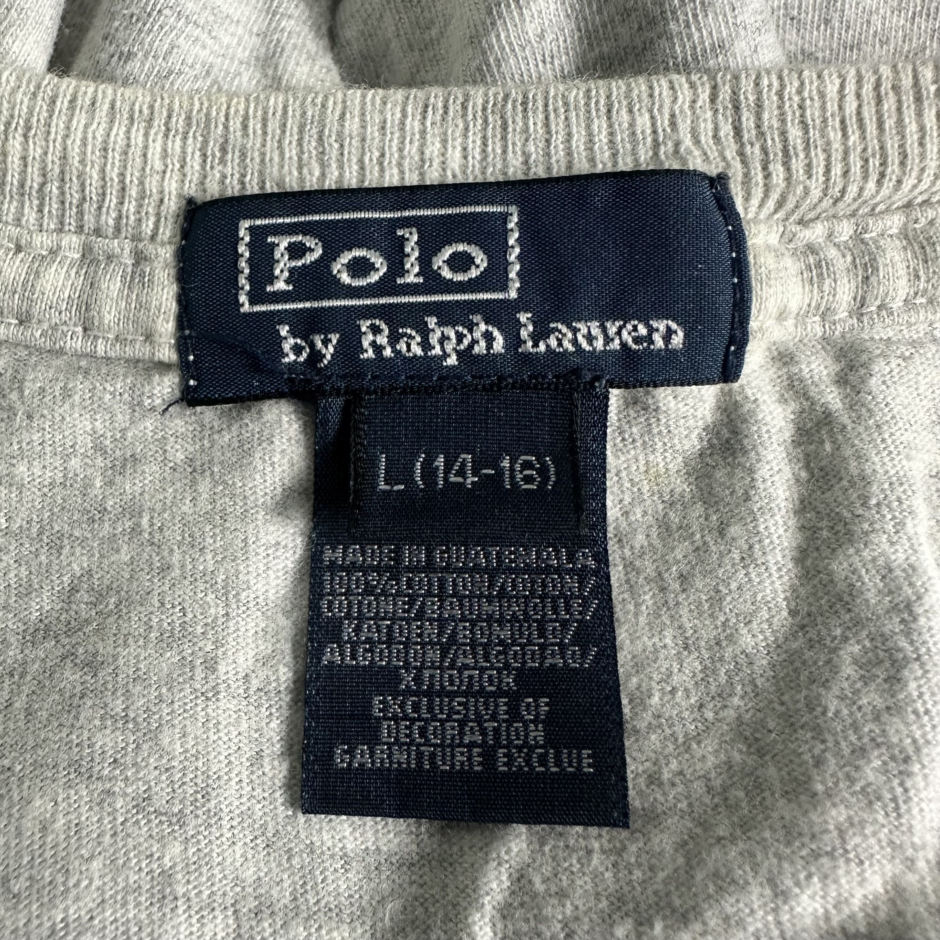 Polo Ralph Lauren 🔥RARE🔥Vintage Polo Rugby Ralph Lauren L/S Boy T-shirt Size US L / EU 52-54 / 3 - 5 Thumbnail