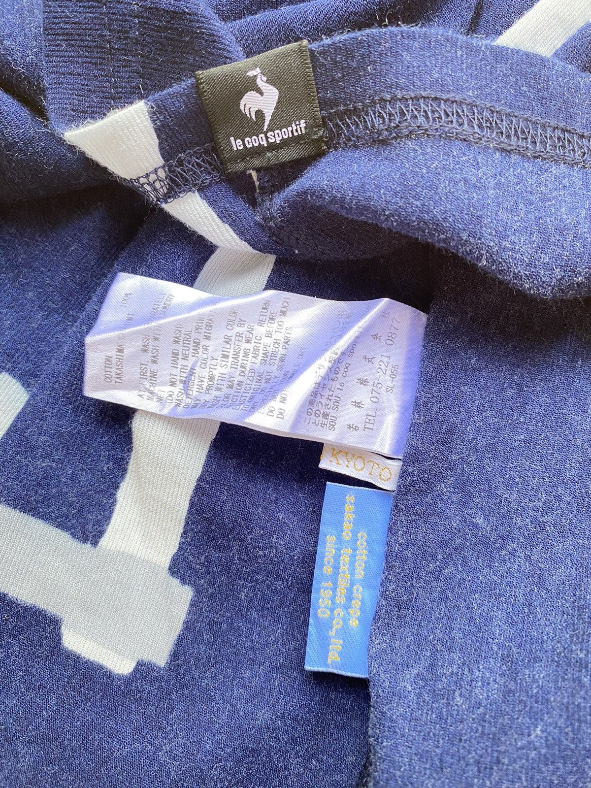 SOU SOU SOU・SOU dark blue geometric print tee Size L / US 10 / IT 46 - 8 Thumbnail