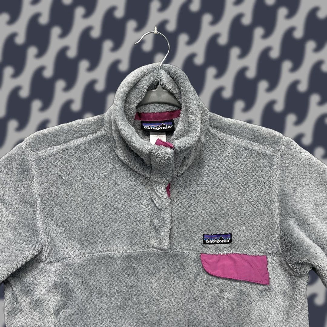 Patagonia **Womens Patagonia Re-Tool Snap-T Pullover Jacket Small Gray Fleece** User: **Patagonia Re-Tool Snap-T Pullover Jacket Small Gray Fleece Womens** Size S / US 4 / IT 40 - 1 Thumbnail