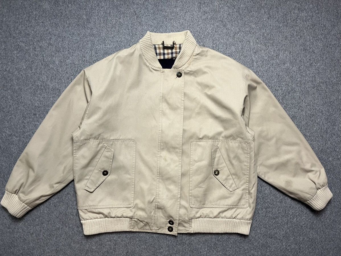Aquascutum × Vintage Vintage Aquascutum bomber Size US L / EU 52-54 / 3 - 2 Thumbnail