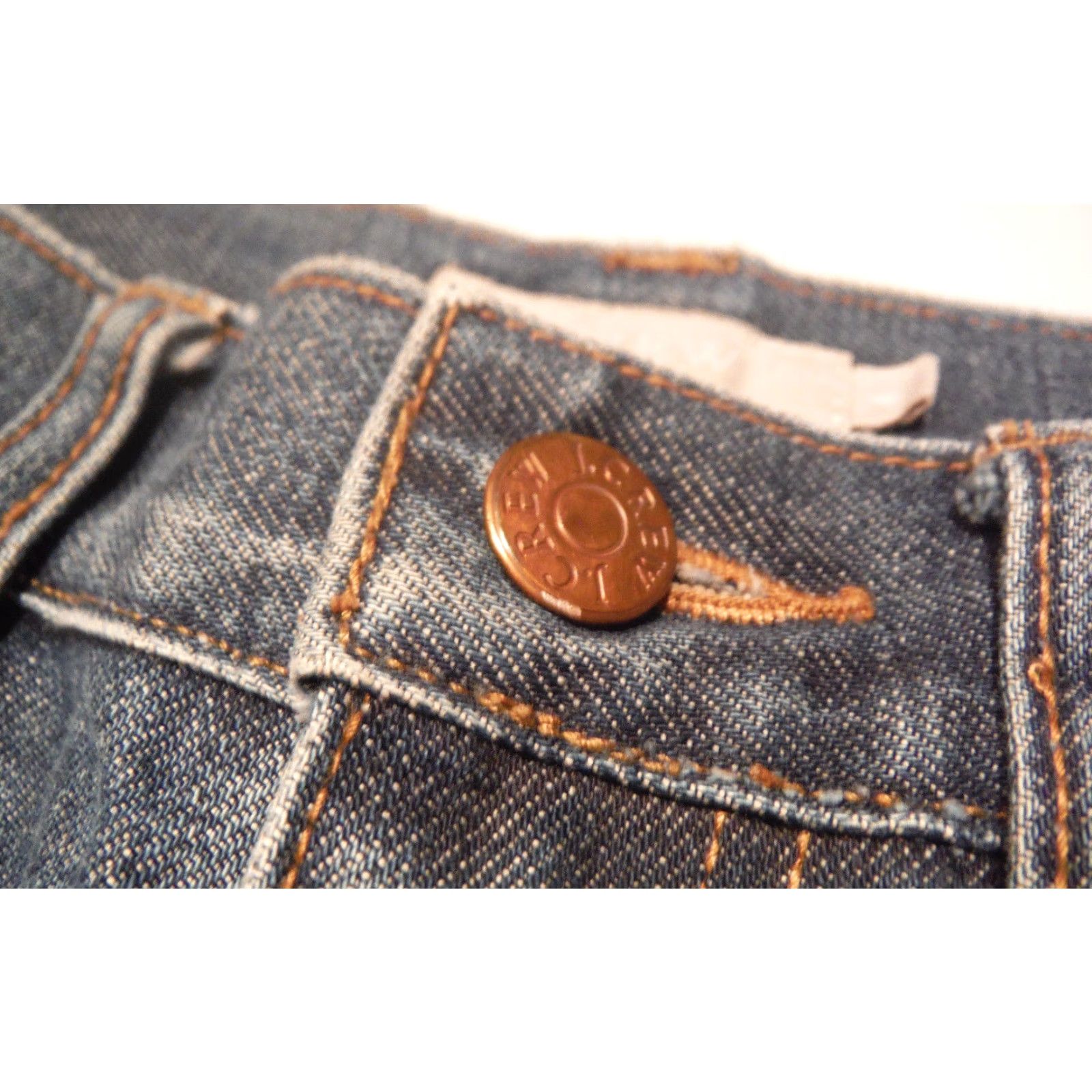 J.Crew VINTAGE J.CREW Denim Jeans Womens 29 30 Blue 90s 4 Flare Bell Bottom Low Rise Vintage Gift Evergreen Mens Size 29" - 4 Thumbnail