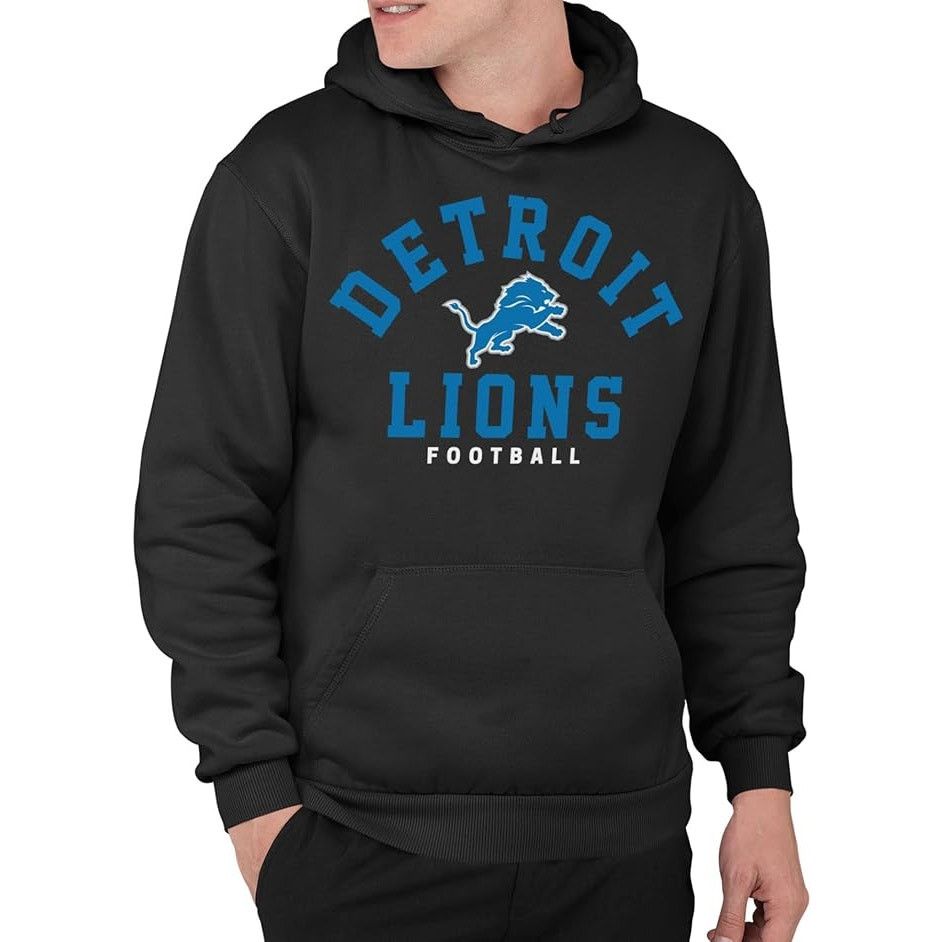 NFL Junk Food Clothing x NFL Detriot Lions Football Hoodie Size US L / EU 52-54 / 3 - 1 Thumbnail