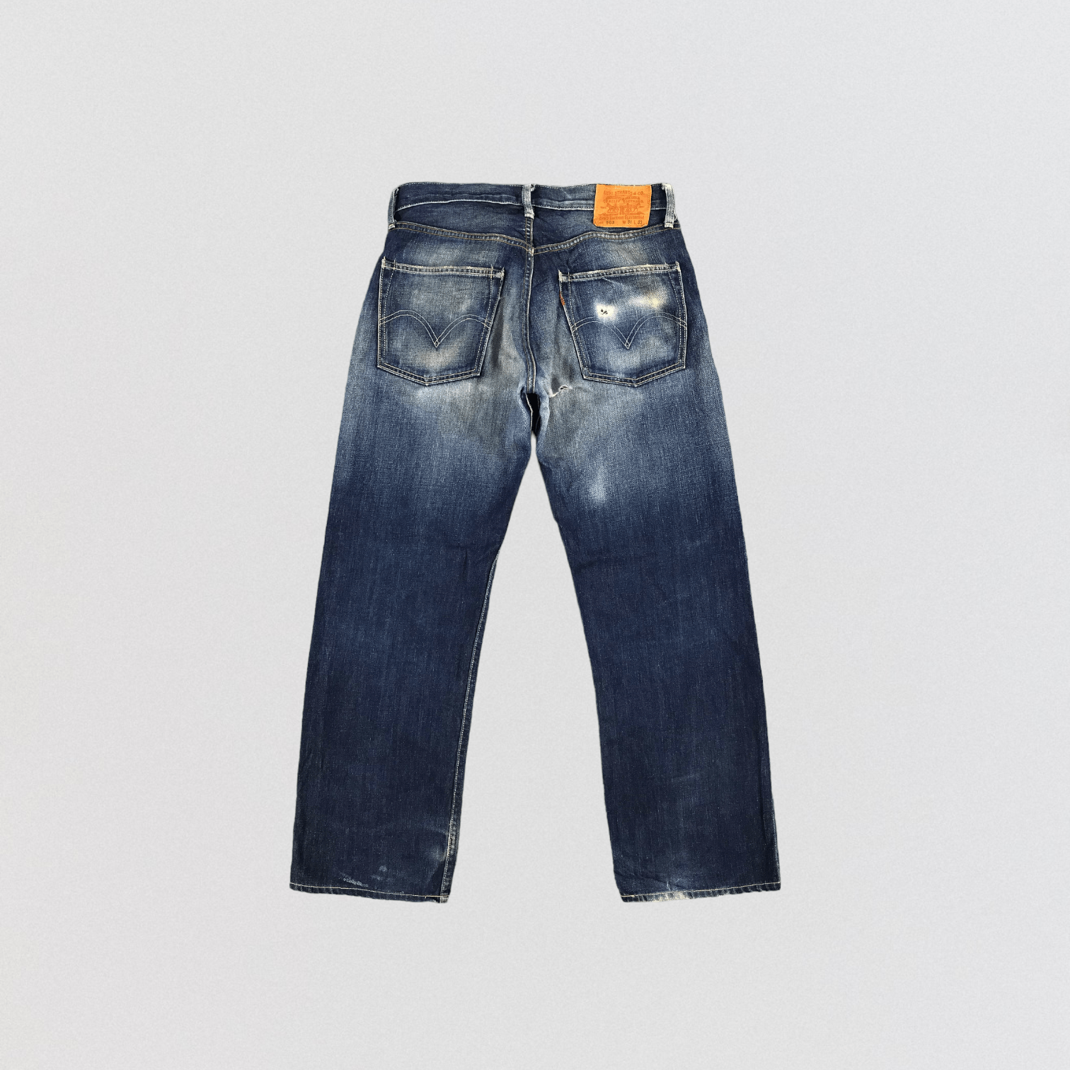 Levi's × Vintage Vintage 90s Blue Wash Levis 503 Jeans-JM2001 Size US 34 / EU 50 - 2 Thumbnail
