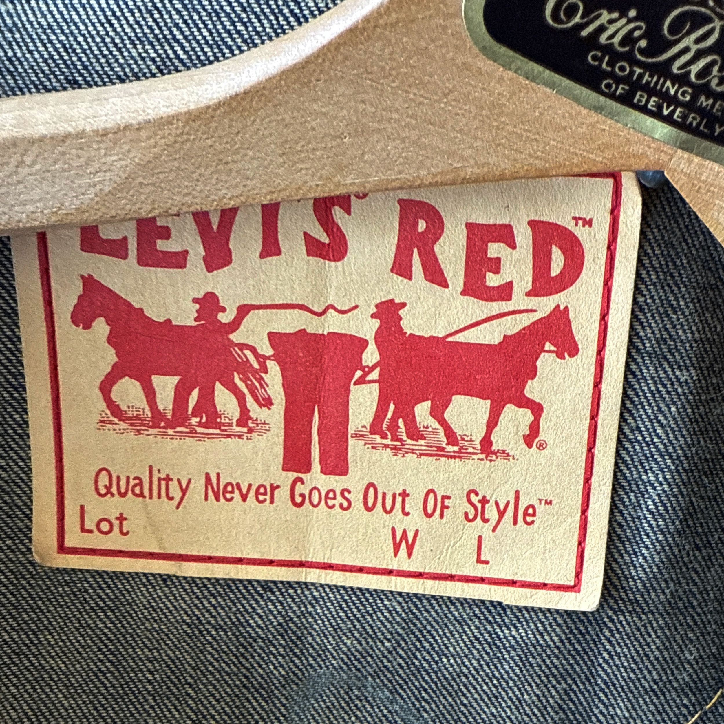 Levi's Rare Levi’s RED Sample Denim Jacket – Circa 1999 6 SM/MED Size M / US 6-8 / IT 42-44 - 5 Thumbnail