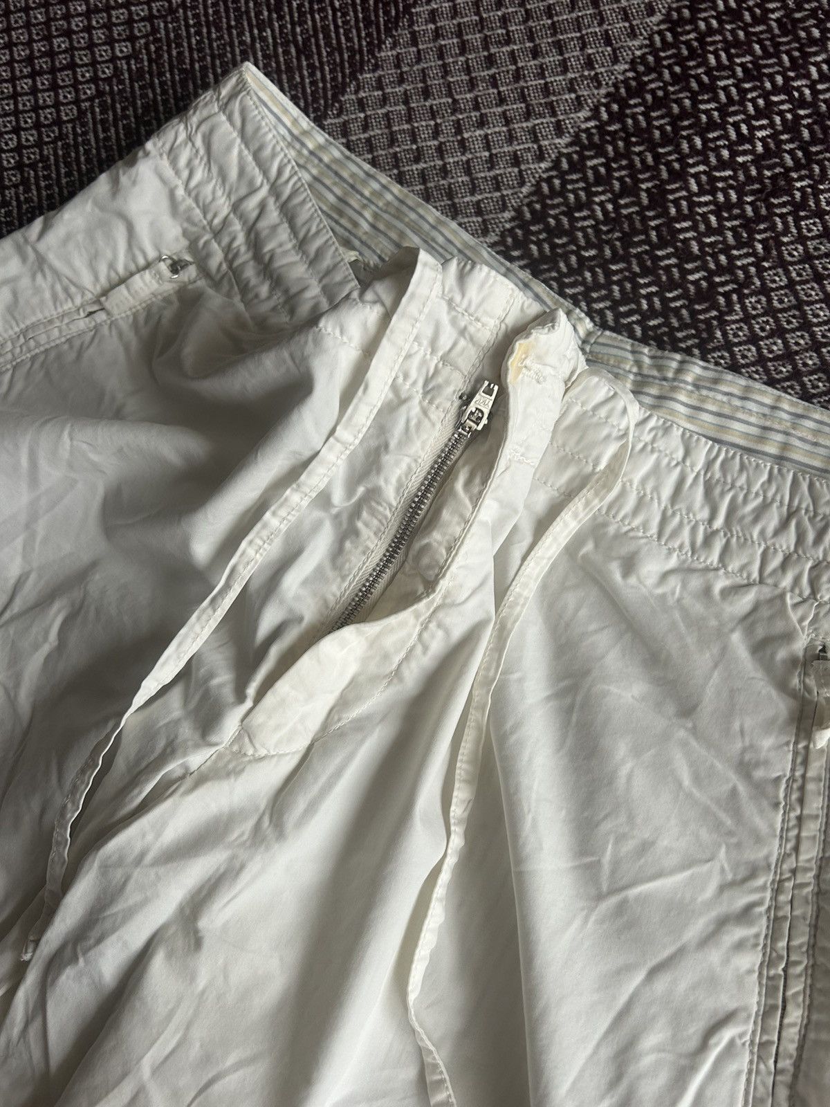 Canali Vintage Canali Sport Pants Mens White Solid Style Size 36 Size US 36 / EU 52 - 13 Thumbnail