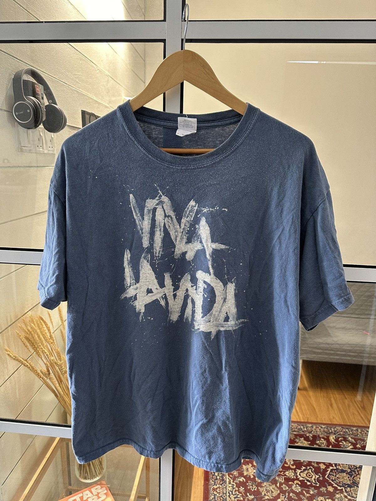 Band Tees Vintage 2008 Coldplay Viva LaVida GILDAN Printed Shirt Size US L / EU 52-54 / 3 - 1 Thumbnail