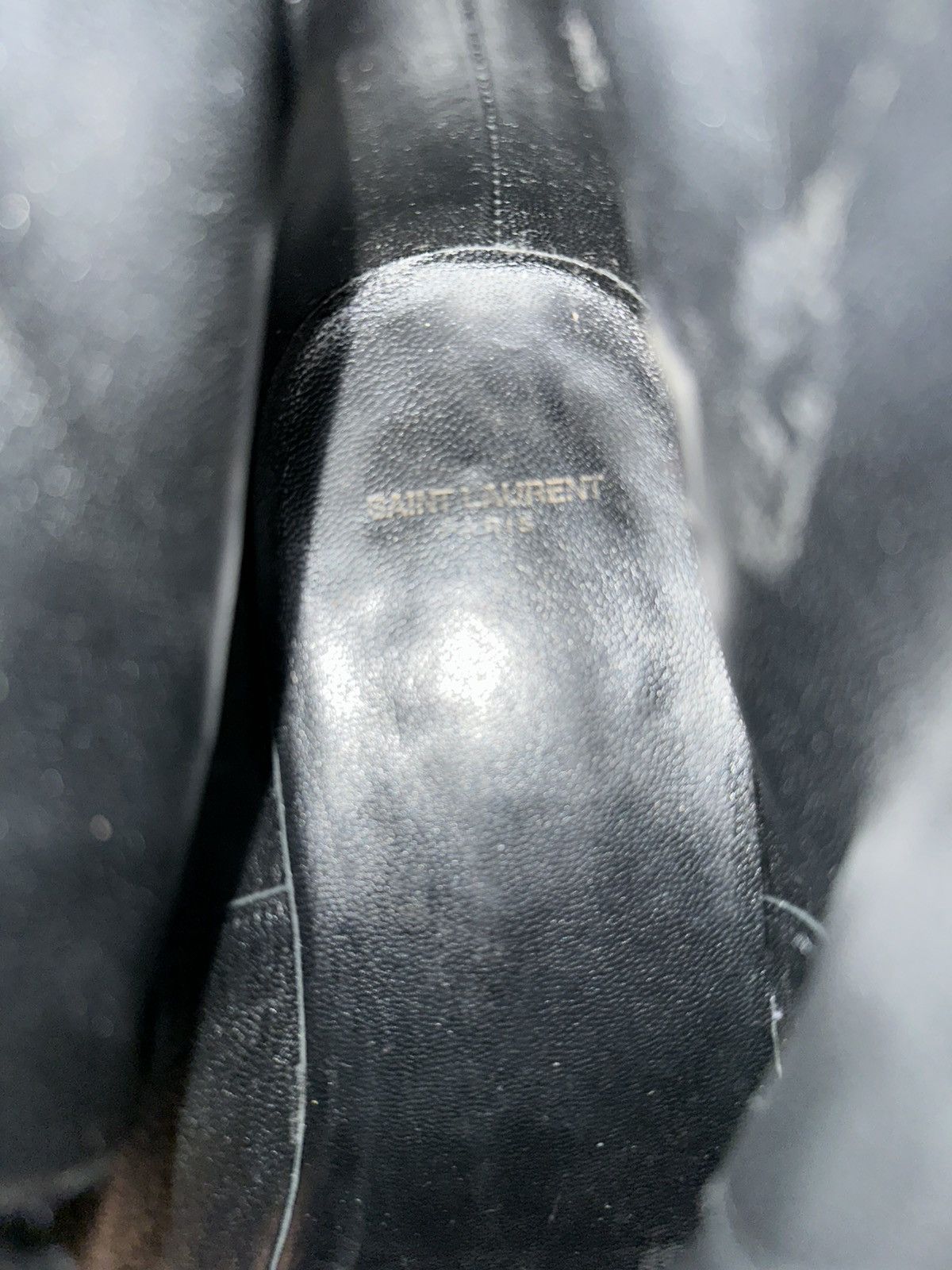 Saint Laurent Paris Hedi Slimane Western Buckle Duckies Boots Size US 10 / EU 43 - 22 Thumbnail