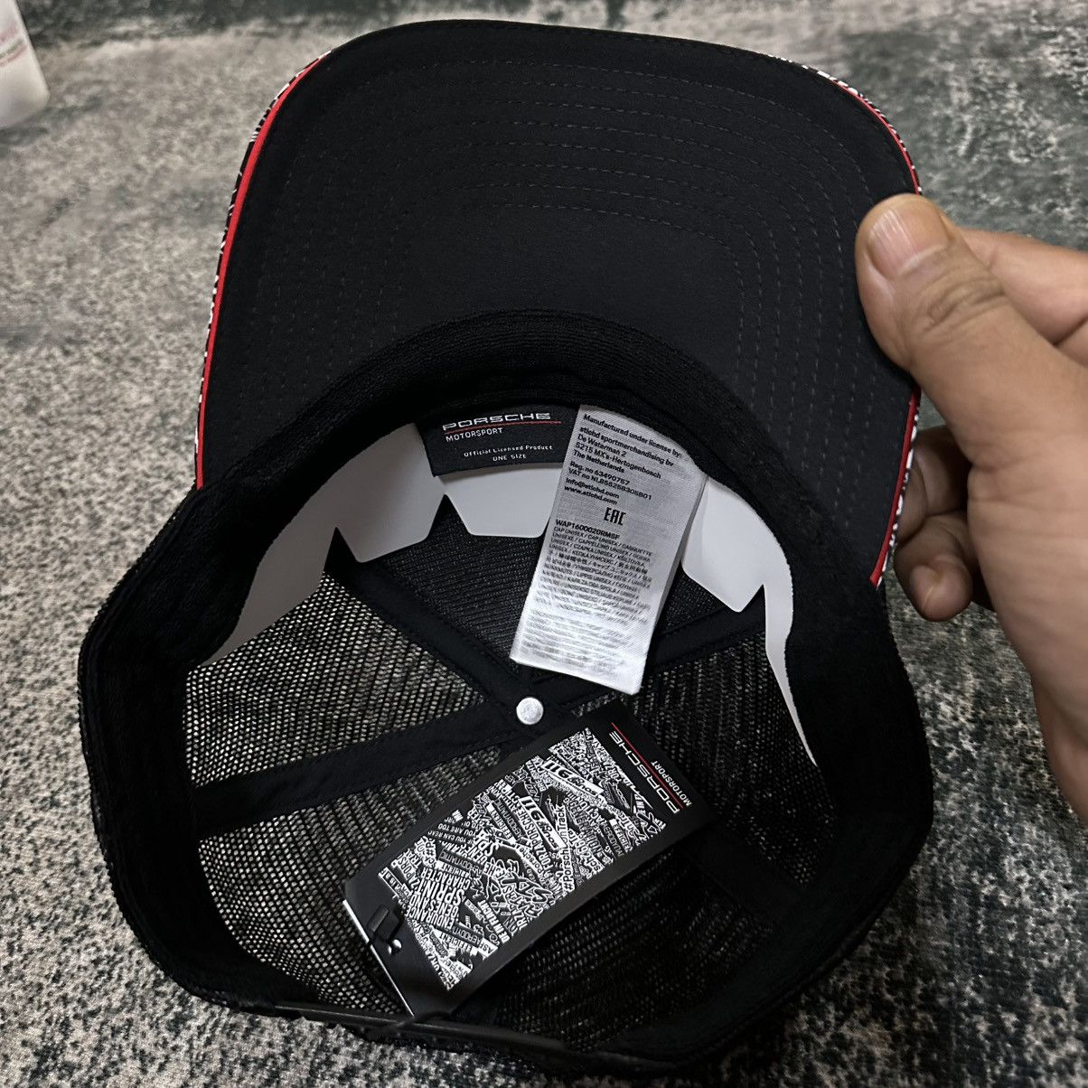 Porsche Design Porsche Motorsport Fullprint Trucker Hats Size ONE SIZE - 7 Thumbnail
