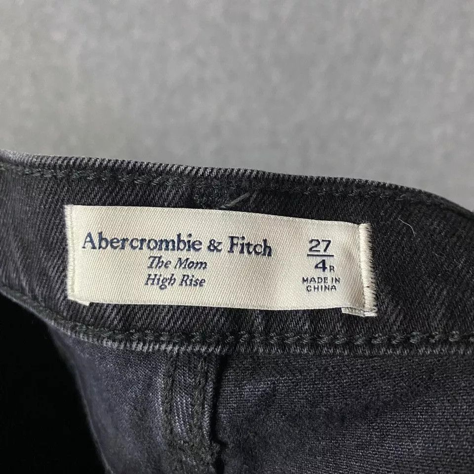 Abercrombie & Fitch Abercrombie & Fitch Mom Jeans Women's 4R / 27 High Rise Size 27" / US 4 / IT 40 - 7 Thumbnail