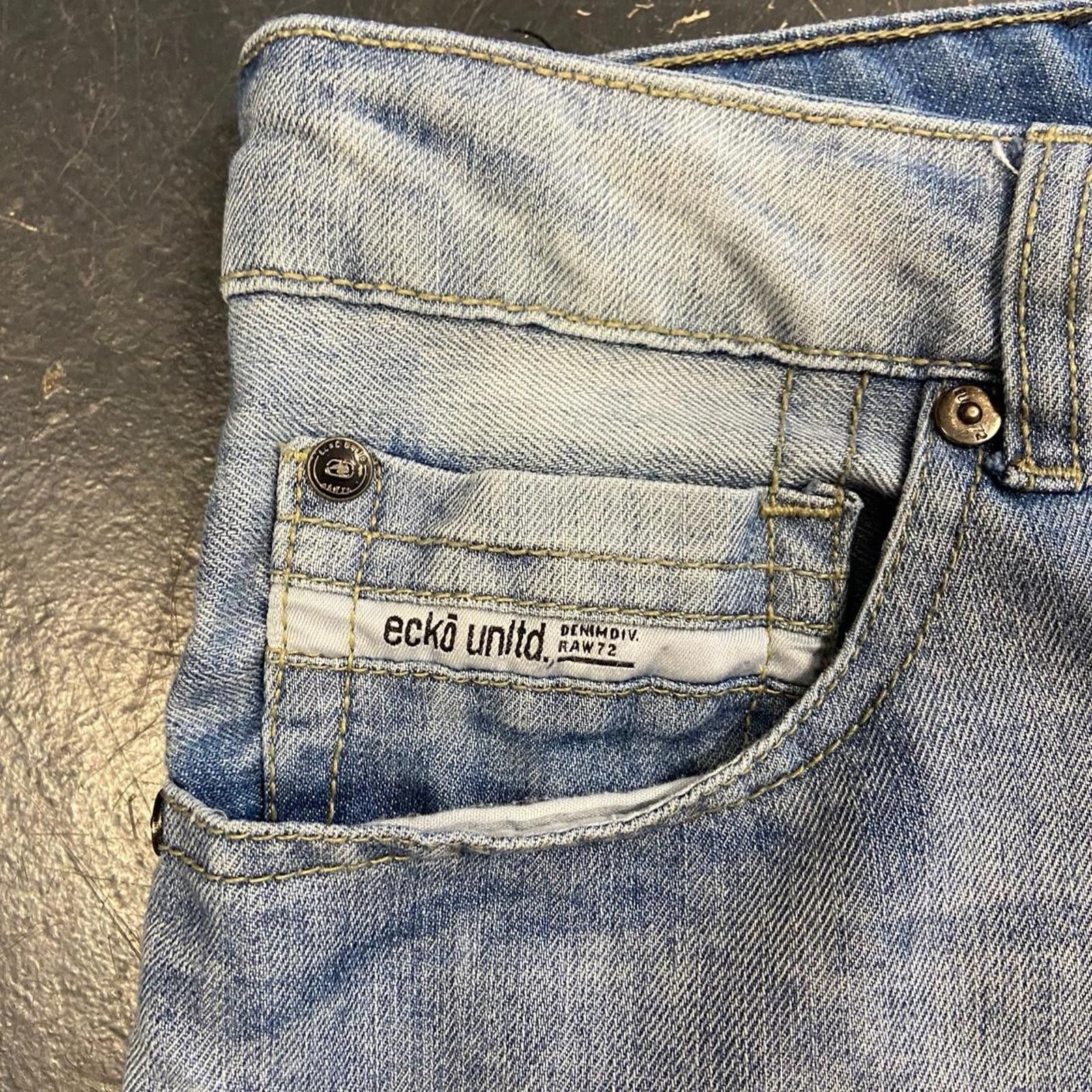 Ecko Unltd. × JNCO Y2K Ecko Unltd Baggy Jorts Size US 38 / EU 54 - 6 Thumbnail