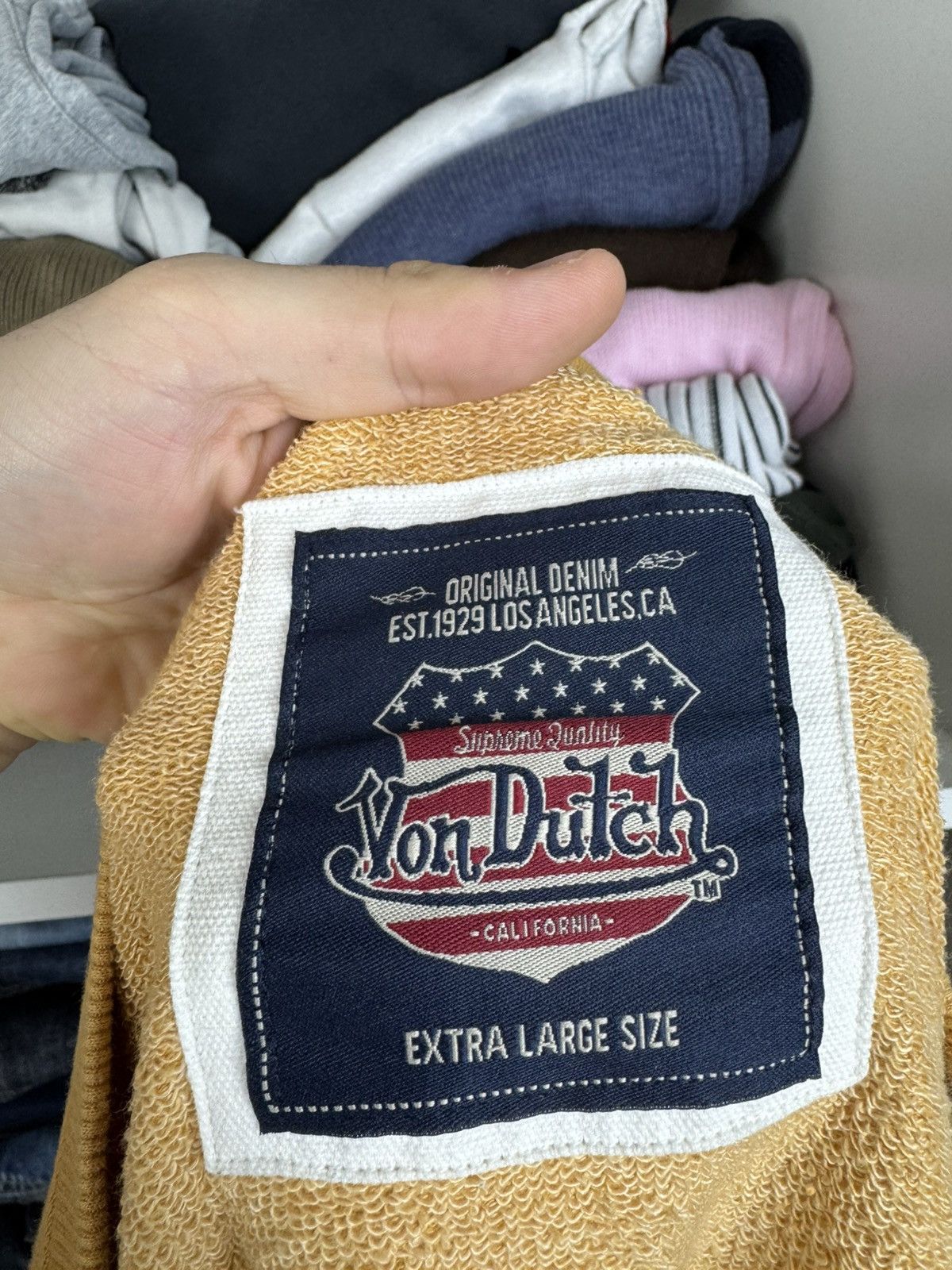 Von Dutch Von Dutch Crewneck Sweatshirt Graphic Logo Print Pullover Size US XL / EU 56 / 4 - 4 Thumbnail