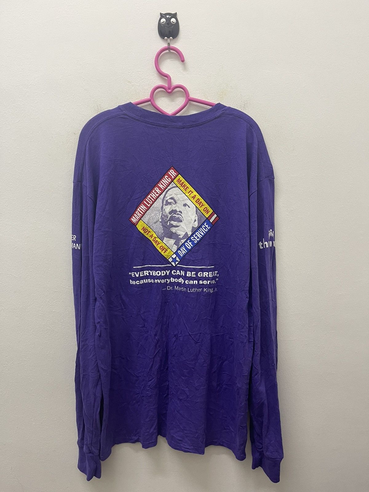 Band Tees Vintage MARTIN LUTHER KING JR X Thrive Kaiser Permanente Size US L / EU 52-54 / 3 - 1 Thumbnail