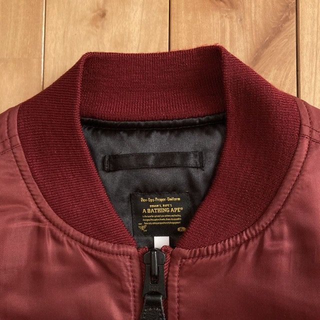Bape BAPE SHARK MA-1 Bomber Jacket a bathing ape Dark Red Size US S / EU 44-46 / 1 - 5 Thumbnail