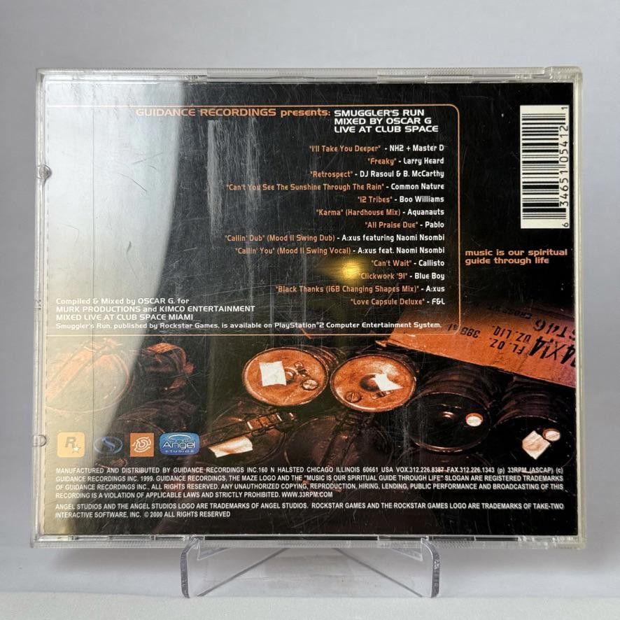 Rockstar Games Smuggler's Run Mixed by Oscar G Live at Club Space 1999 RARE Size ONE SIZE - 2 Thumbnail