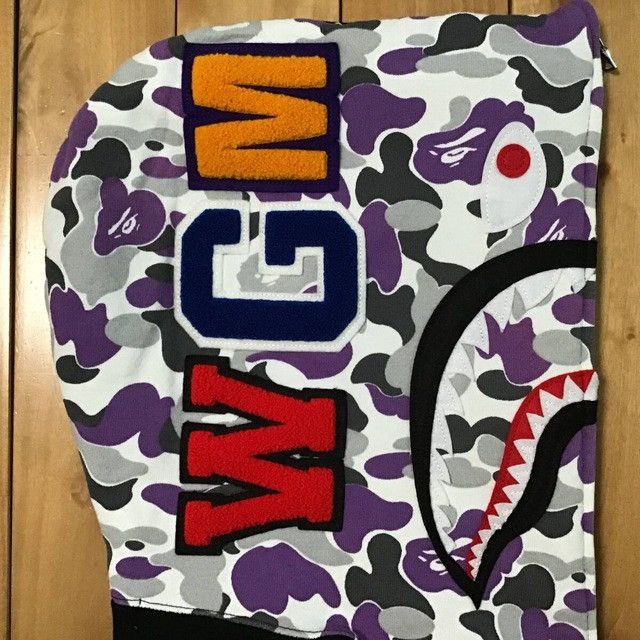 Bape × Wiz Khalifa Wiz Khalifa × BAPE camo NYC Shark full zip hoodie APE Size US M / EU 48-50 / 2 - 6 Thumbnail