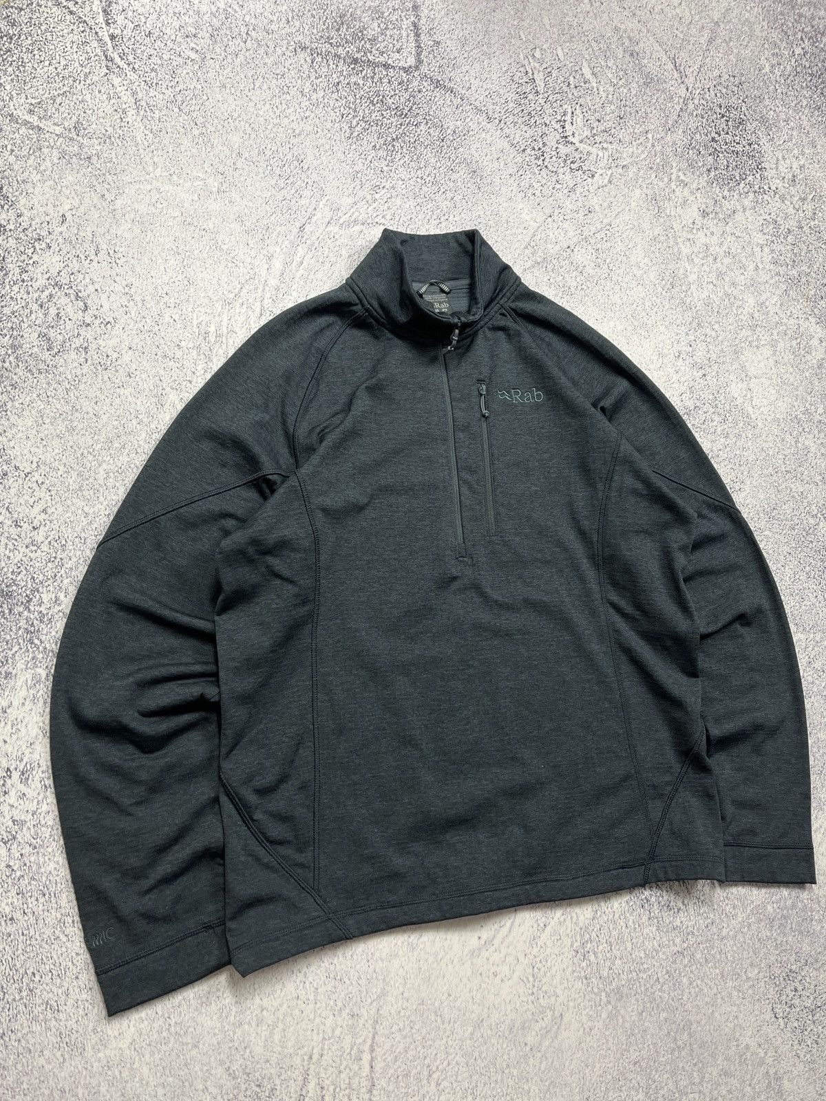 Rab Rab Nucleus Pull On Fleece 1/4 Zip Thermic Jacket QFA-83 Size US L / EU 52-54 / 3 - 4 Thumbnail