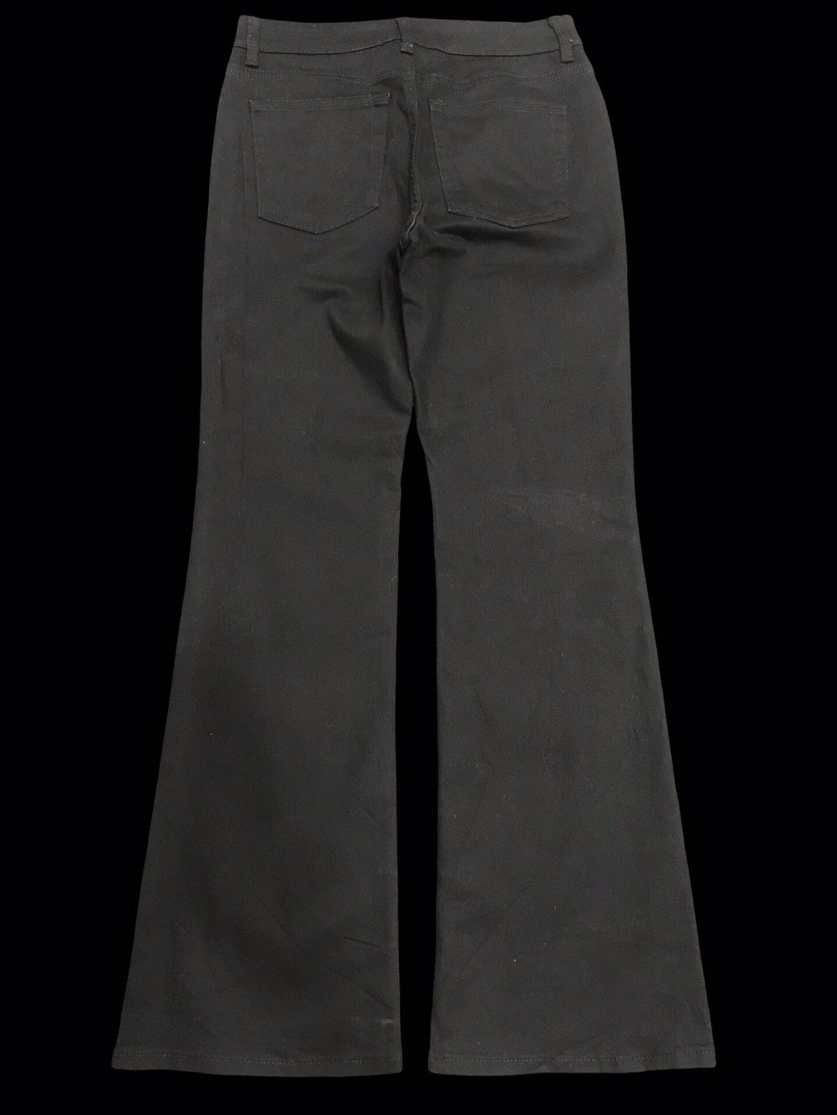 GU 💥FLARE💥GU Japan Superblack Flare Denim F184 Size US 27 - 2 Thumbnail