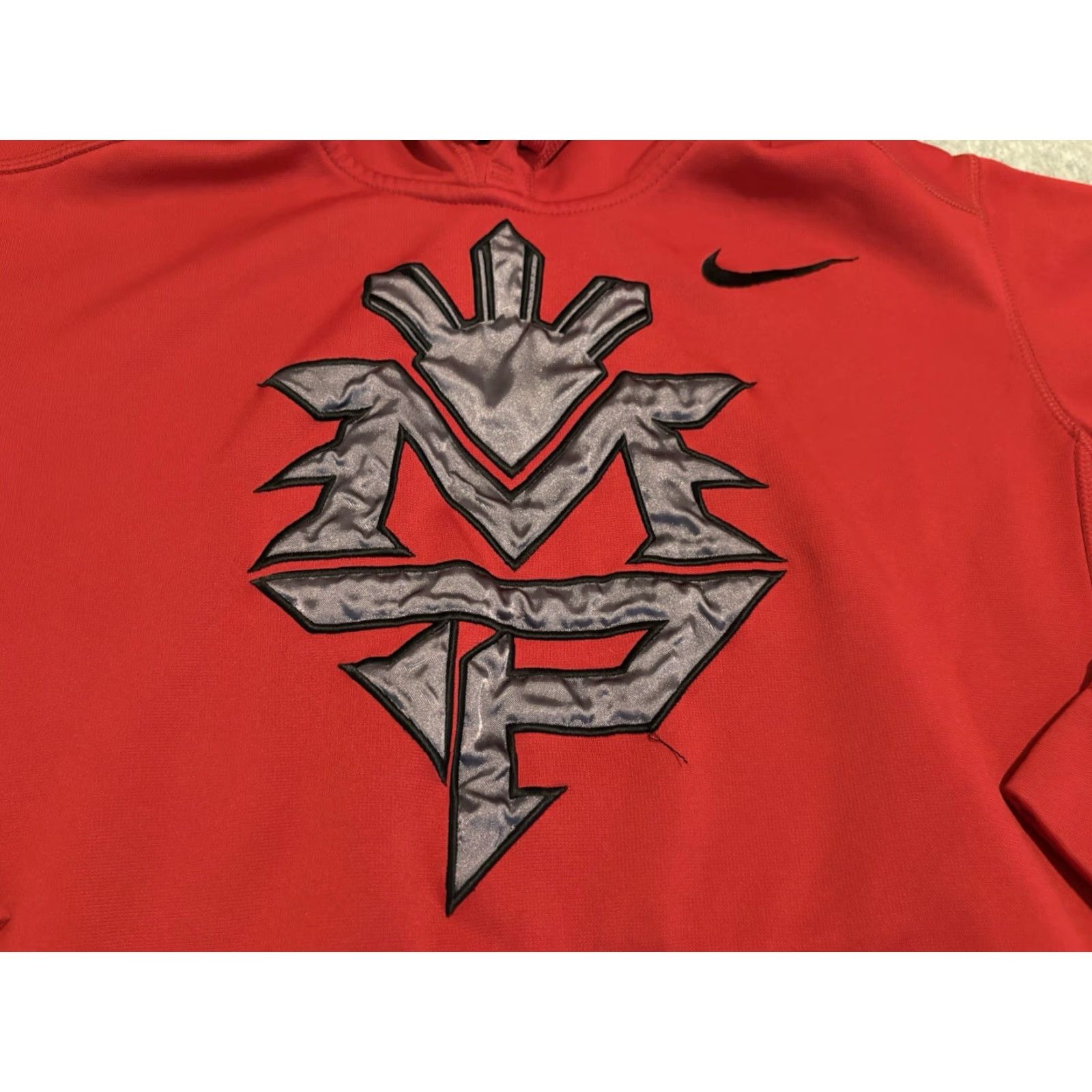 Nike Nike Manny Pacquiao Therma Fit Red Hoodie Mens M Pullover Sweatshirt Boxing Shirt Size US M / EU 48-50 / 2 - 2 Thumbnail