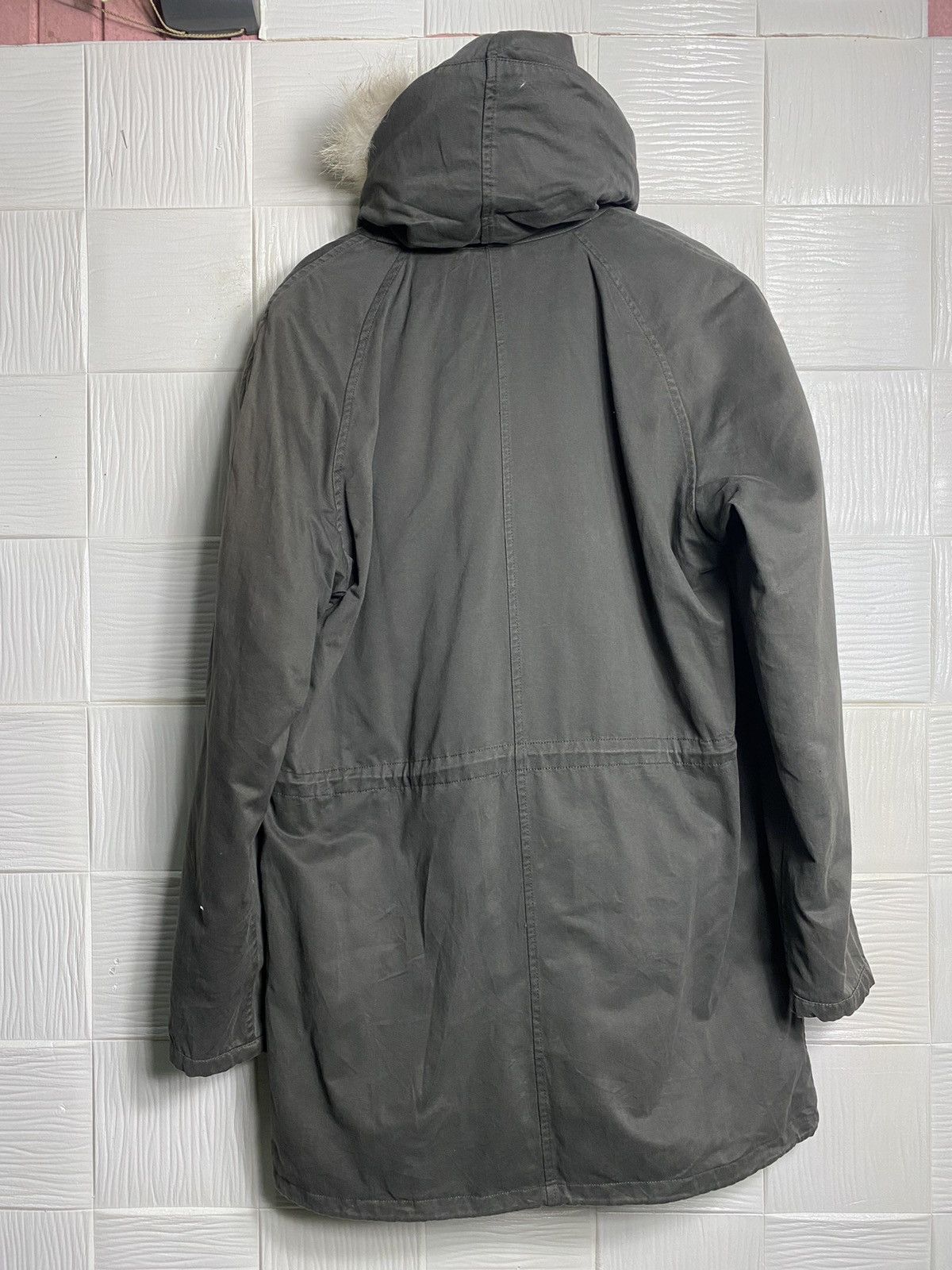 Yves Salomon Yves Salomon Homme Fur-Lined Military Parka - Olive Green Size US L / EU 52-54 / 3 - 3 Thumbnail