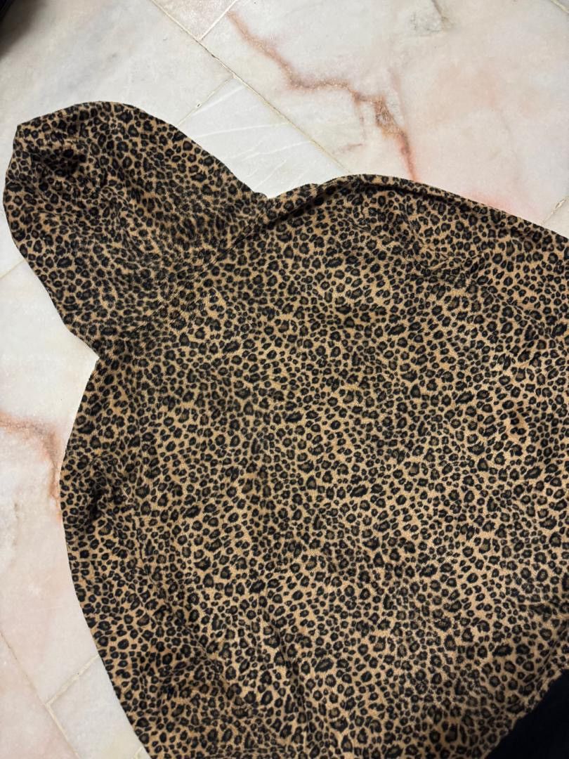 If Six Was Nine 💥Leopard💥Insane 90s Style Soves Leopard Toggle Fully Hoodie Size US L / EU 52-54 / 3 - 16 Thumbnail