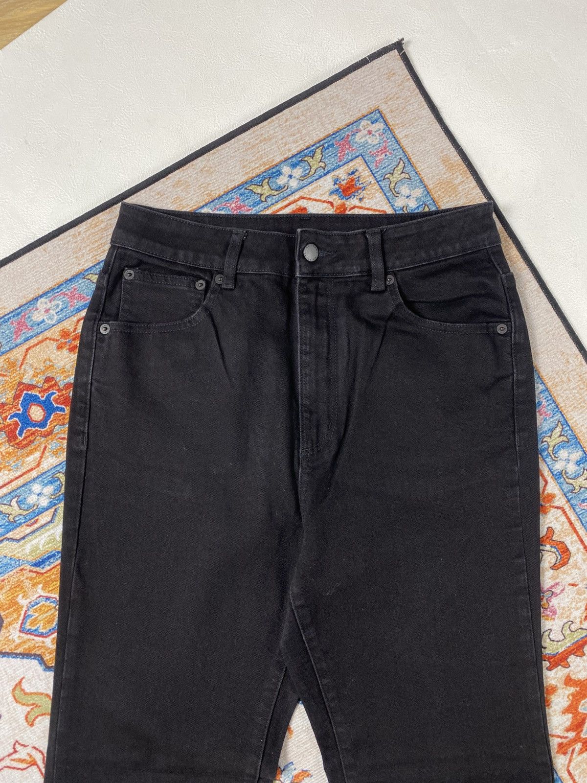 Undercover × Uniqlo Gu Uniqlo Flared Denim Pants Size US 29 - 2 Thumbnail