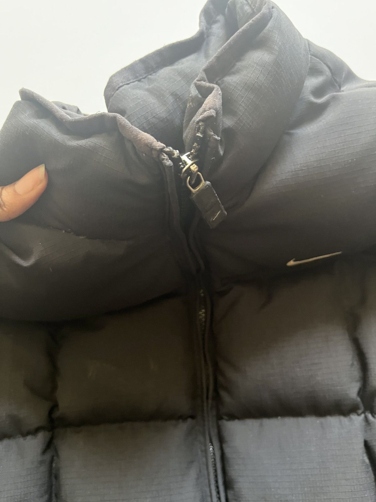 Nike Vintage Nike Down Puffer Jacket (1999-2001) - Black - Large Size US L / EU 52-54 / 3 - 5 Thumbnail