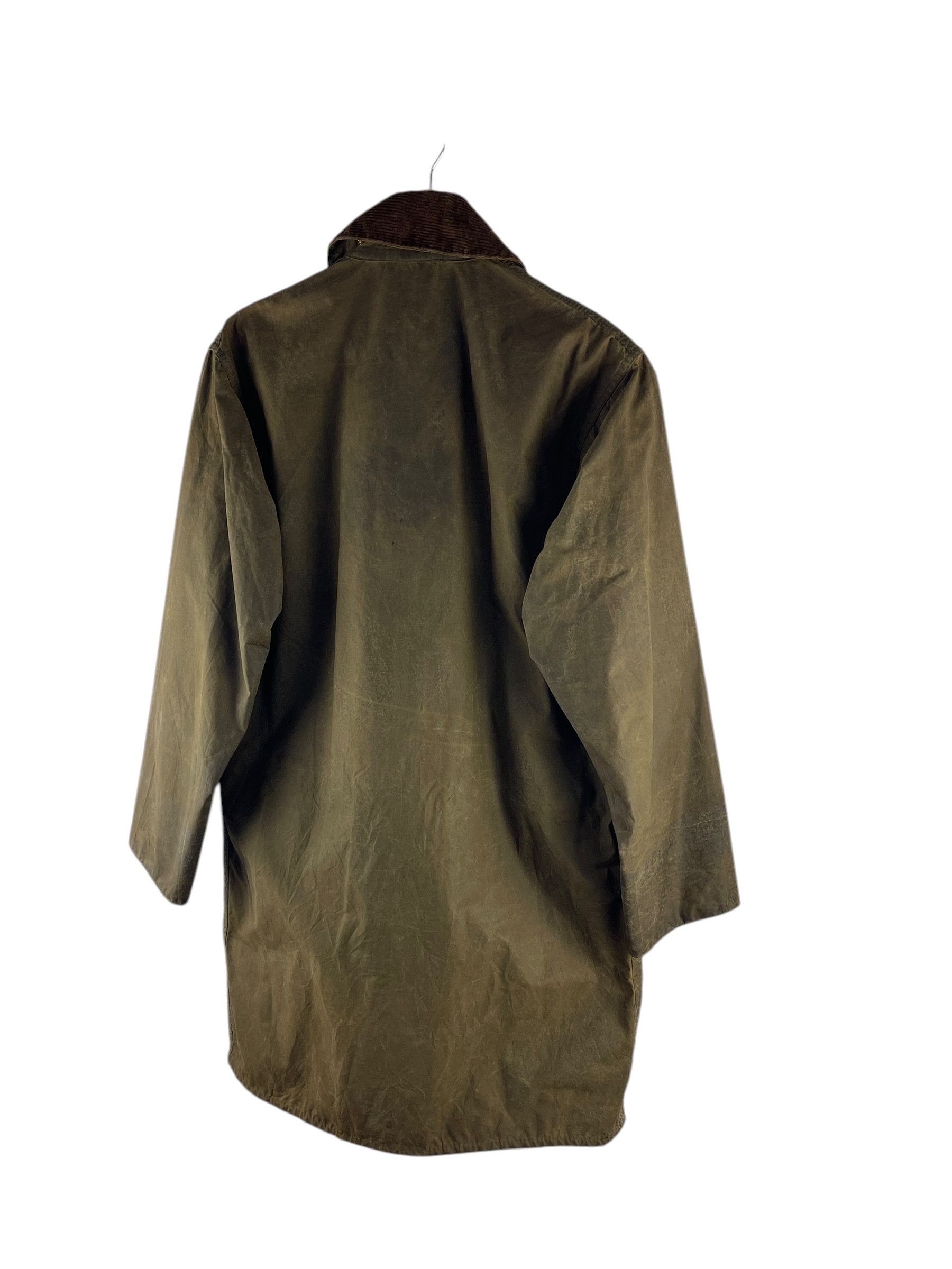 Barbour Vintage Barbour Wax Green Jacket Size L / US 10 / IT 46 - 7 Thumbnail