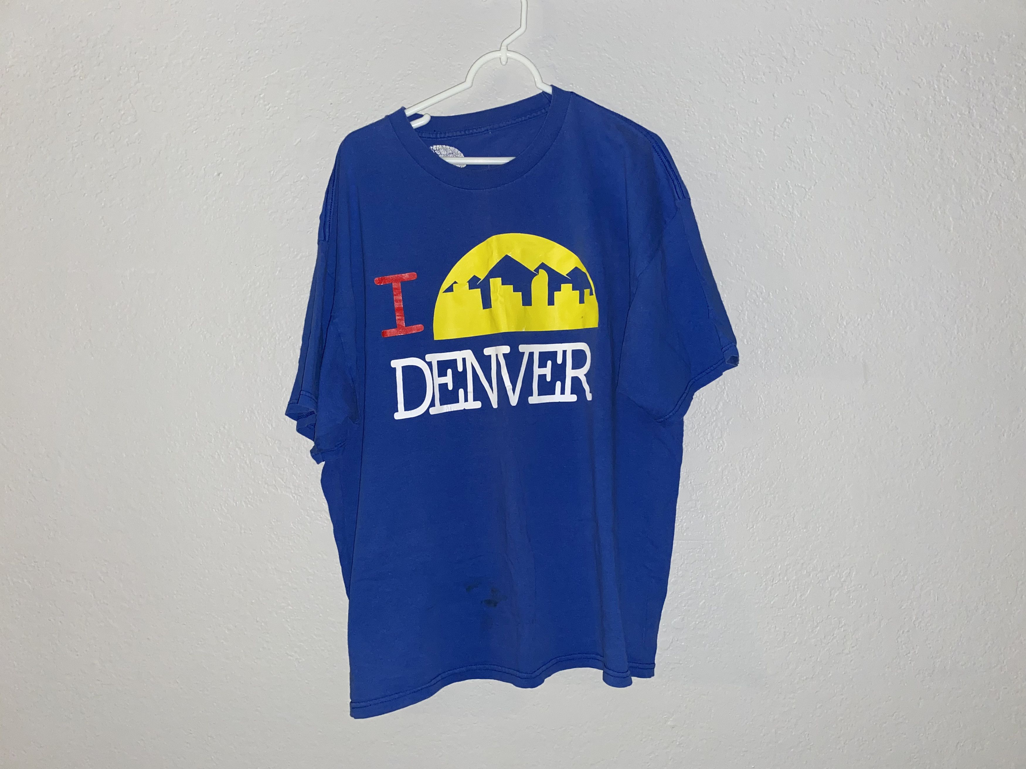 Vintage LARD Streetwear Brand tee t shirt vtg DENVER stussy Supreme! Size US XXL / EU 58 / 5 - 1 Thumbnail