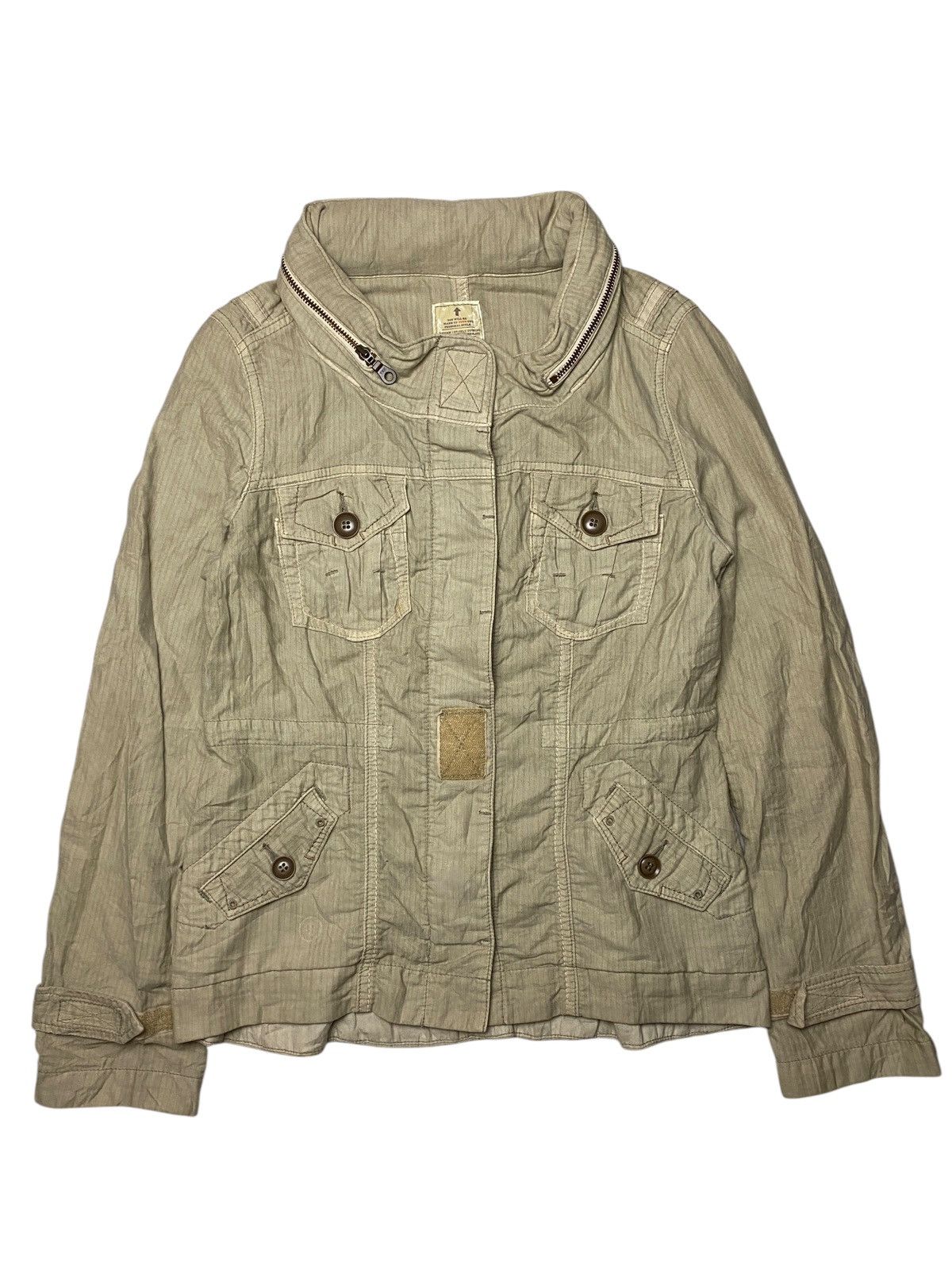 If Six Was Nine 2000's Sweet Camel like GOA Cyber Bono Jacket Size US S / EU 44-46 / 1 - 2 Thumbnail