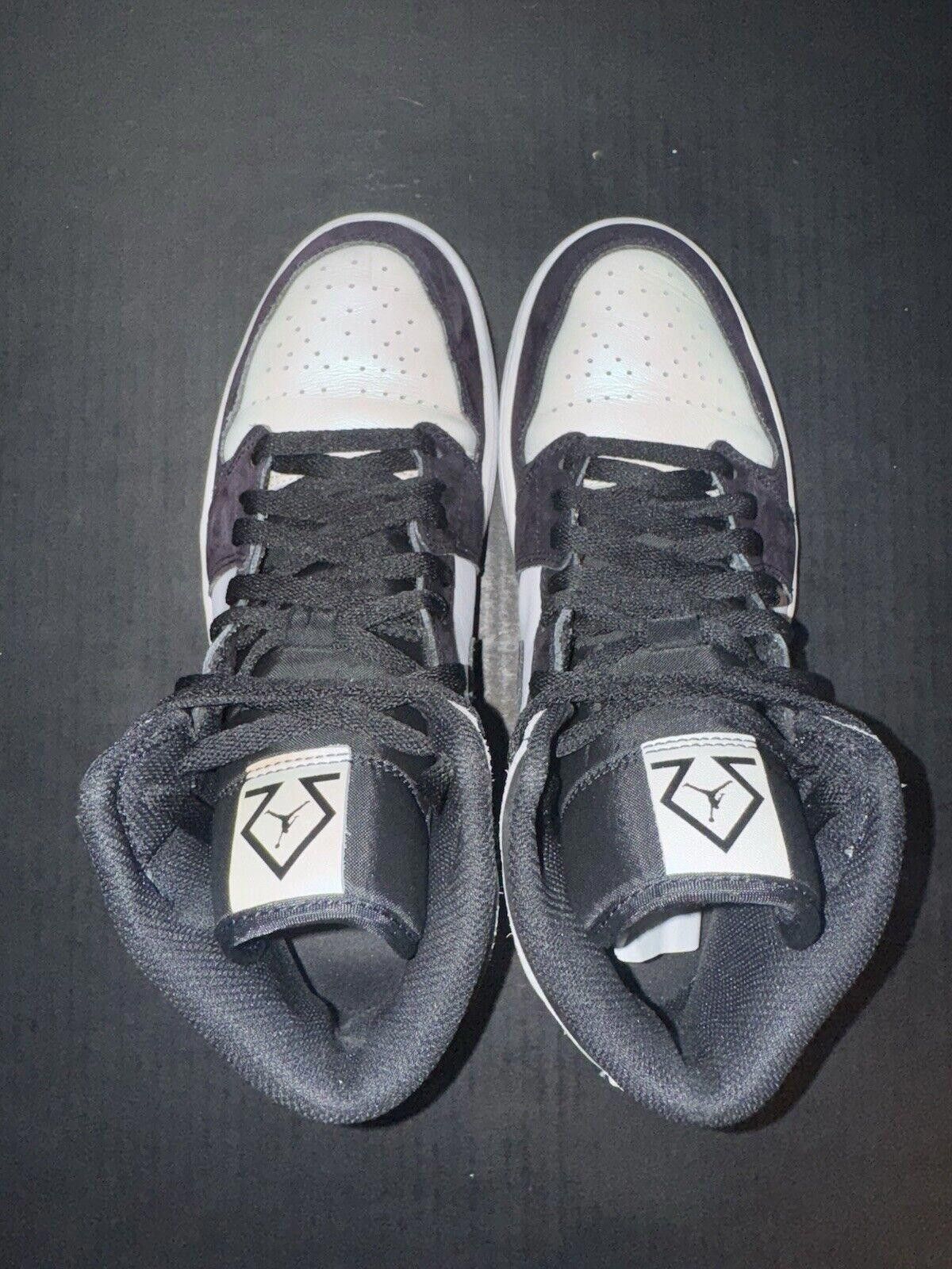 Jordan Brand Nike Air Jordan 1 Mid SE 'Diamond' - DH6933-100 - Size 8.5 Size US 8.5 / EU 41-42 - 8 Thumbnail