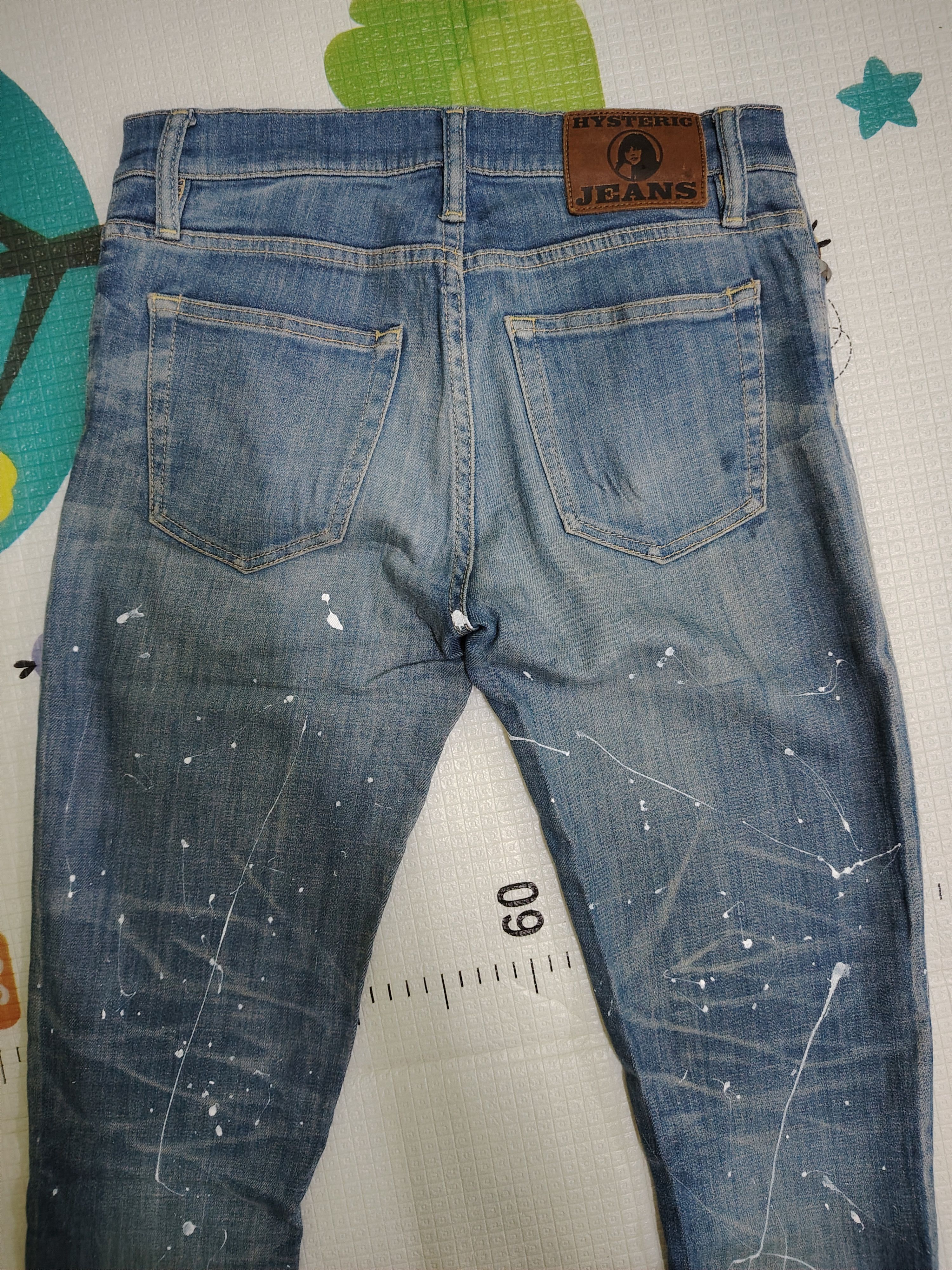Hysteric Glamour Hysteric Glamour Studded paint splatter skinny stretch jeans Size 28" / US 6 / IT 42 - 5 Thumbnail