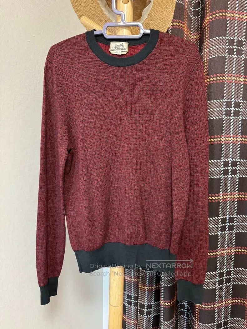Other Hermes Wool sweater 100% wool with full body H pattern Size US M / EU 48-50 / 2 - 1 Thumbnail