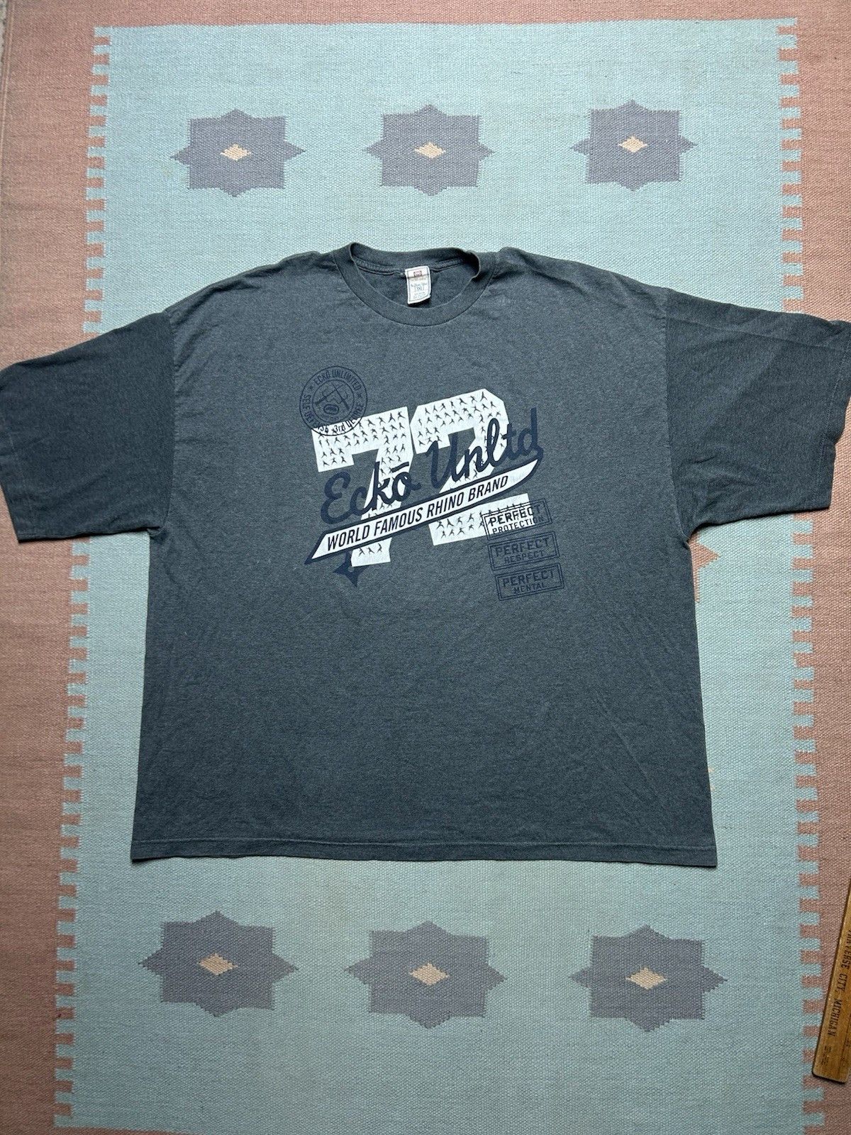 Vintage Ecko Unltd t shirt world famous rhino brand baggy y2k 3XL Size US XXL / EU 58 / 5 - 1 Thumbnail