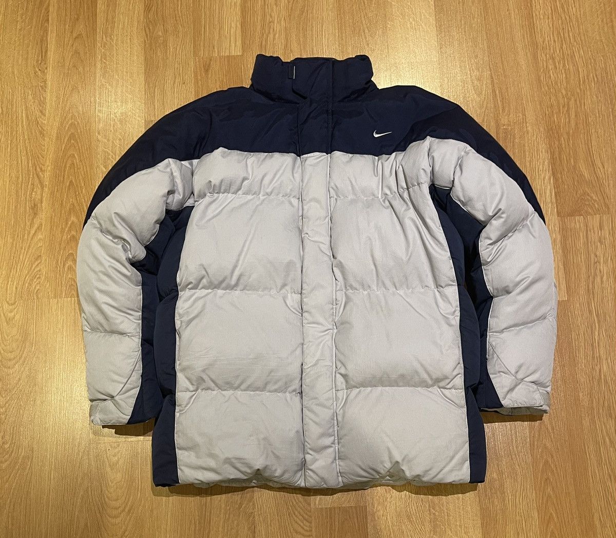 Nike × Vintage Vintage Nike Puffer Jacket Size US L / EU 52-54 / 3 - 1 Thumbnail