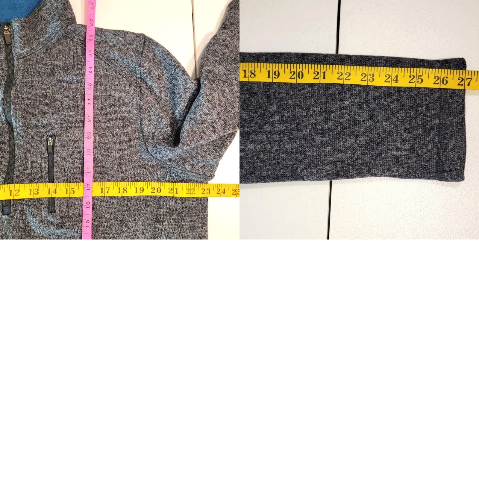 Vintage Woolrich Half Zip Sweater Mens M Gray Knit Jacket Mock Neck Gorpcore Size US M / EU 48-50 / 2 - 9 Thumbnail