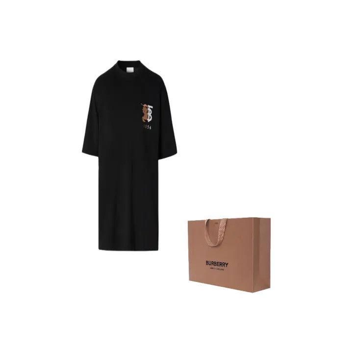 Burberry Burberry Black Horse TB Logo Cotton T-Shirt Size US XXL / EU 58 / 5 - 1 Thumbnail