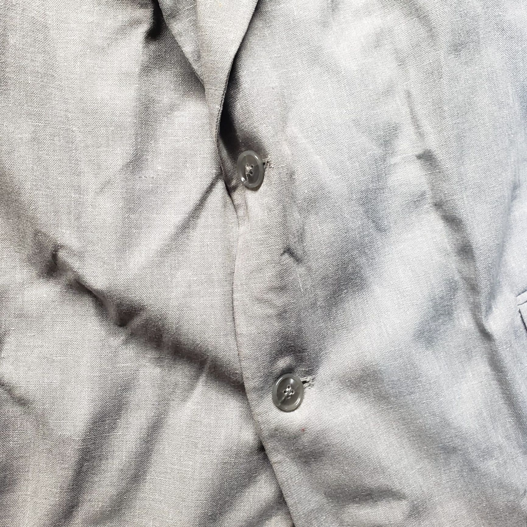Vintage David Taylor Blazer Gray Single-Breasted 2 Button Adult Mens Medium Jacket Size 40R - 3 Thumbnail