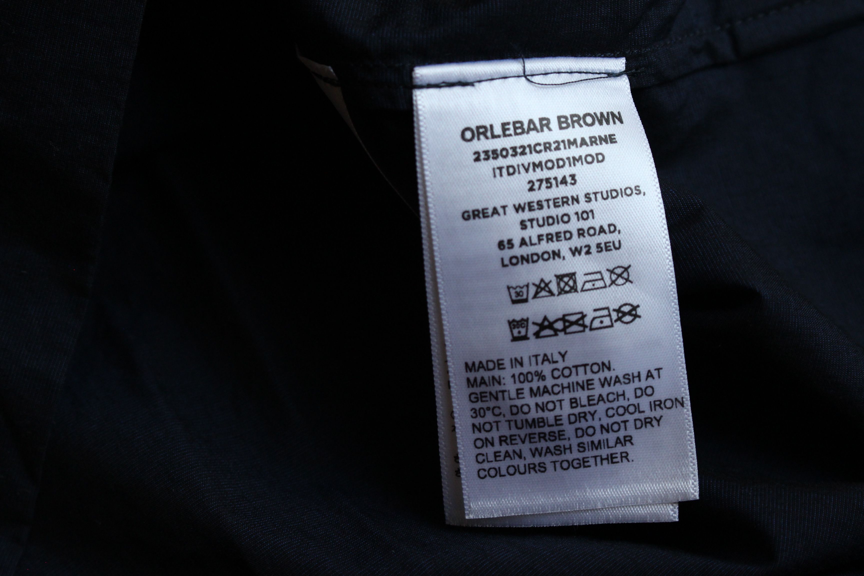 Orlebar Brown FREE SHIPPING!! - ’Marne’ shirt Size US M / EU 48-50 / 2 - 4 Thumbnail