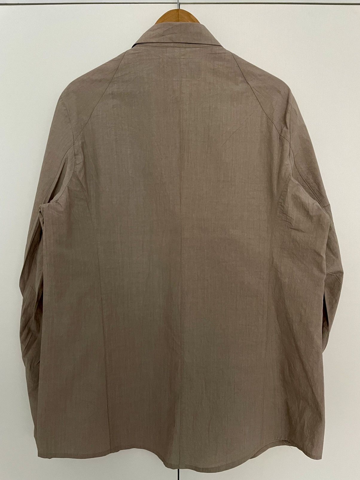 Hannibal. Hannibal. Beige Rough Paper Cotton Button Relaxed Shirt Size US L / EU 52-54 / 3 - 2 Thumbnail