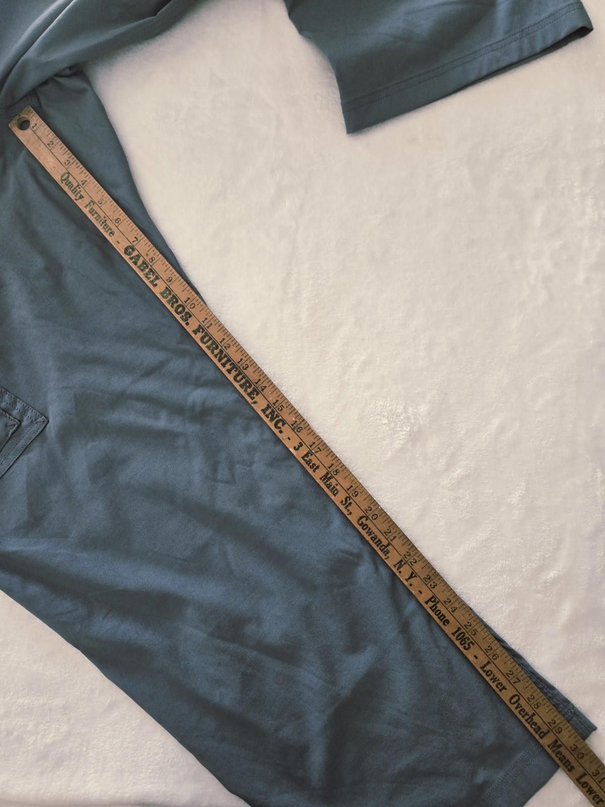 Duluth Trading Company Duluth Flex DOTF Relaxed Fit Cargo Pants Men's 46x30 Blue Size US 44 / EU 60 - 9 Thumbnail