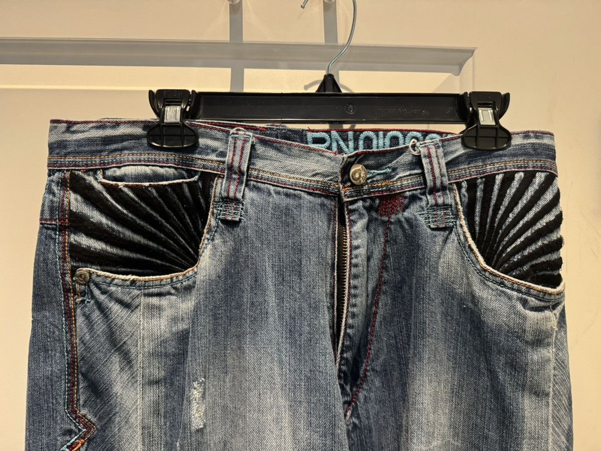 Akademiks Insane Akademiks Embroidery Jeans Size US 32 / EU 48 - 4 Thumbnail