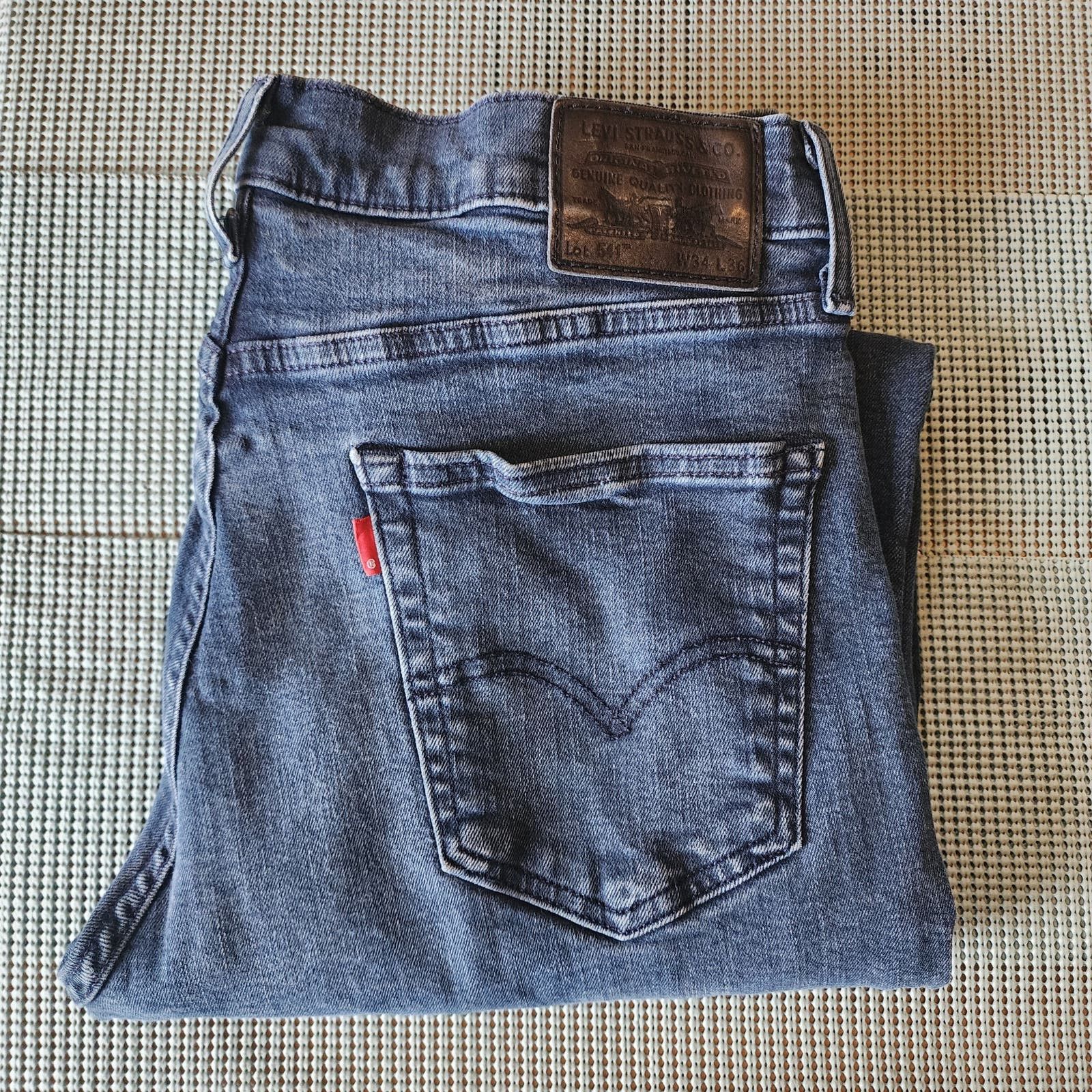 Levi s Levi s 541 Premium Black Label Dark Wash Jeans Men s 34x36 Grailed