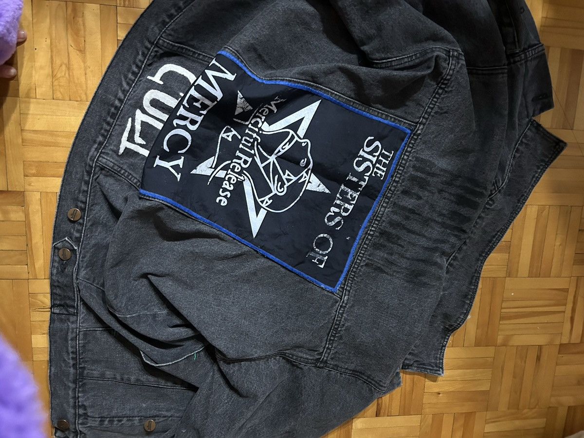 Vintage × Wrangler Vintage denim jacket with patches Size US S / EU 44-46 / 1 - 3 Thumbnail