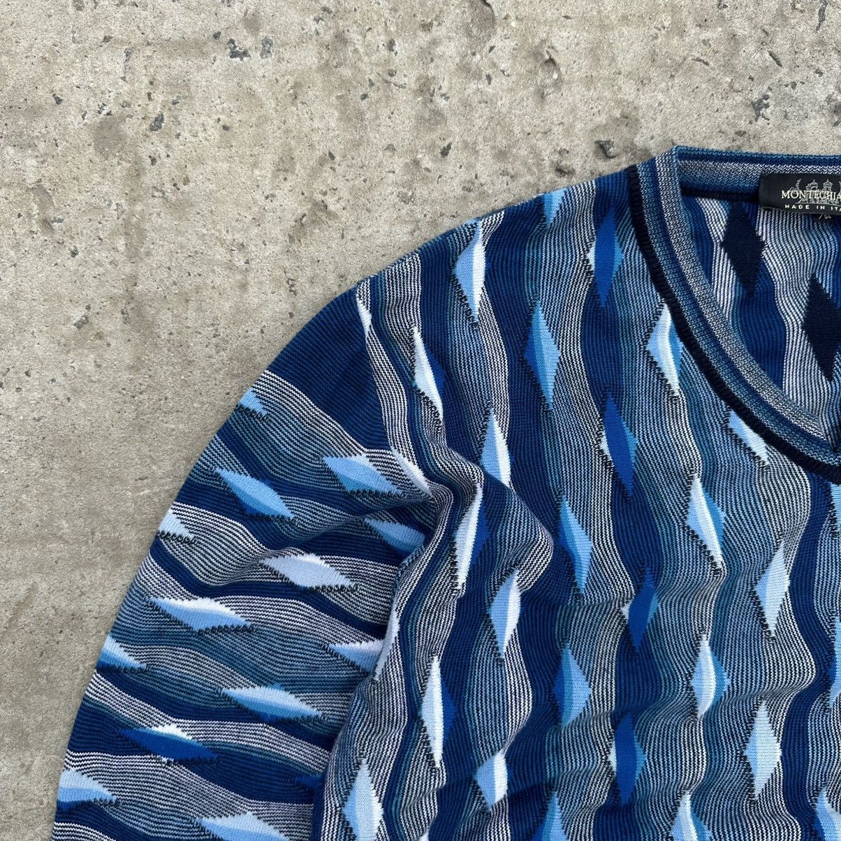 Other Luxury Montechiaro Sweater Style Like Coogi Italy Acrylic Size US L / EU 52-54 / 3 - 3 Thumbnail