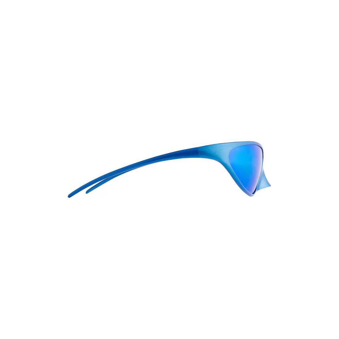 Balenciaga o1mt1gz0525 Size: OS / 4G Cat Sunglasses in Blue Size ONE SIZE - 3 Thumbnail