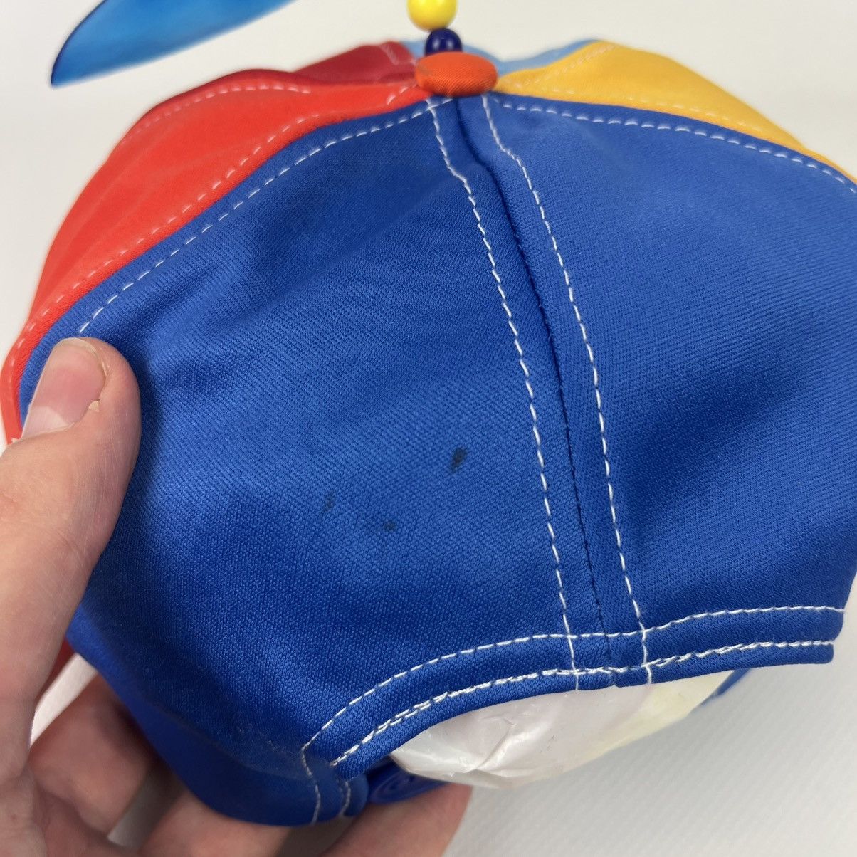 Vintage Vintage Google Propeller Helicopter Hat Cap Clown Spinner Size ONE SIZE - 7 Thumbnail